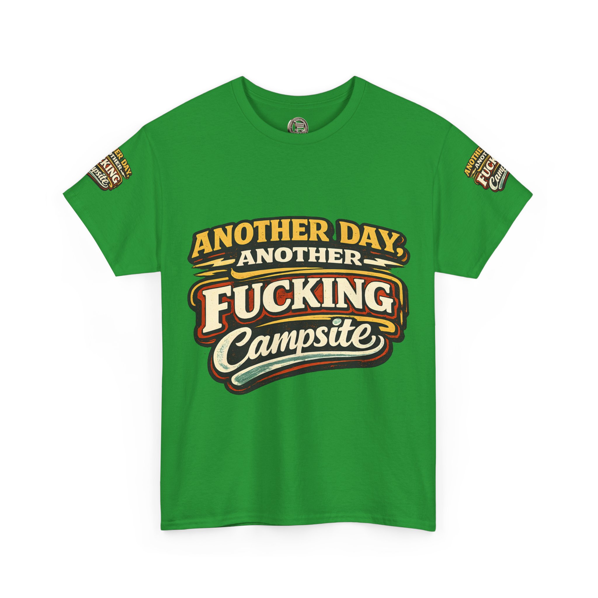 Unisex Heavy Cotton Tee — "Another Day" Design F**K-Line