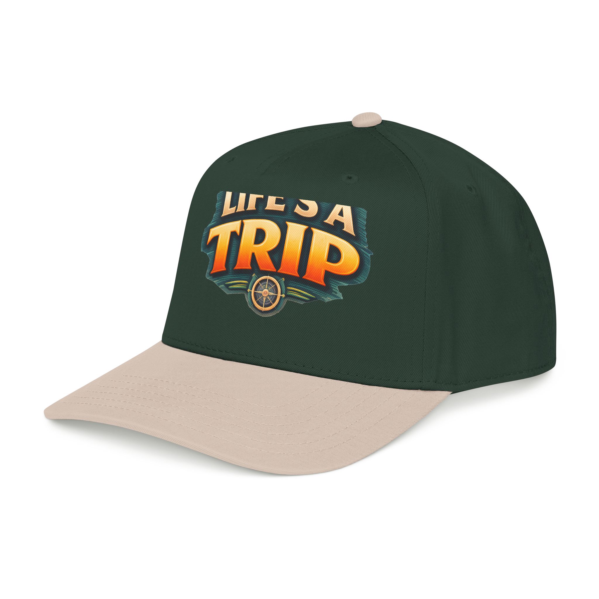 Baseball Cap - "Lifes A Trip" Design Scenic-Line