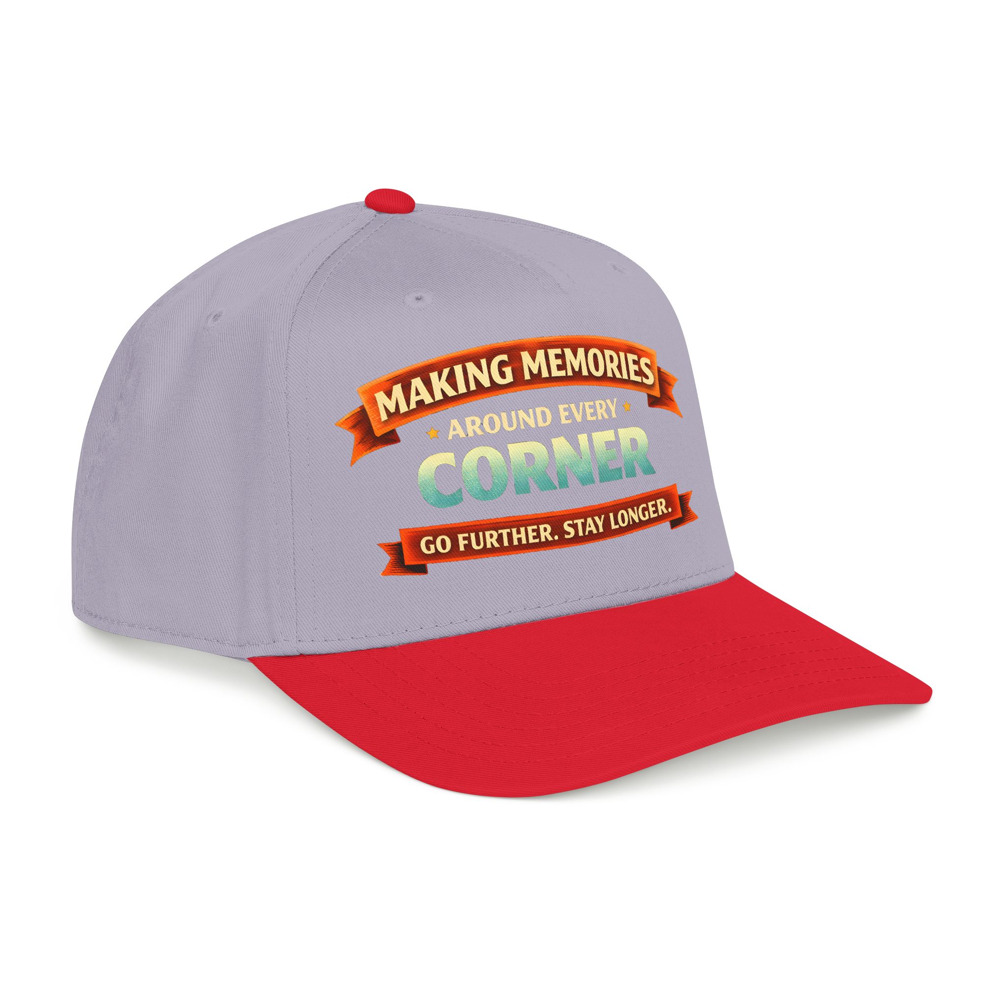 Baseball Cap - "Making Memories Around Every Corner" Design Scenic-Line