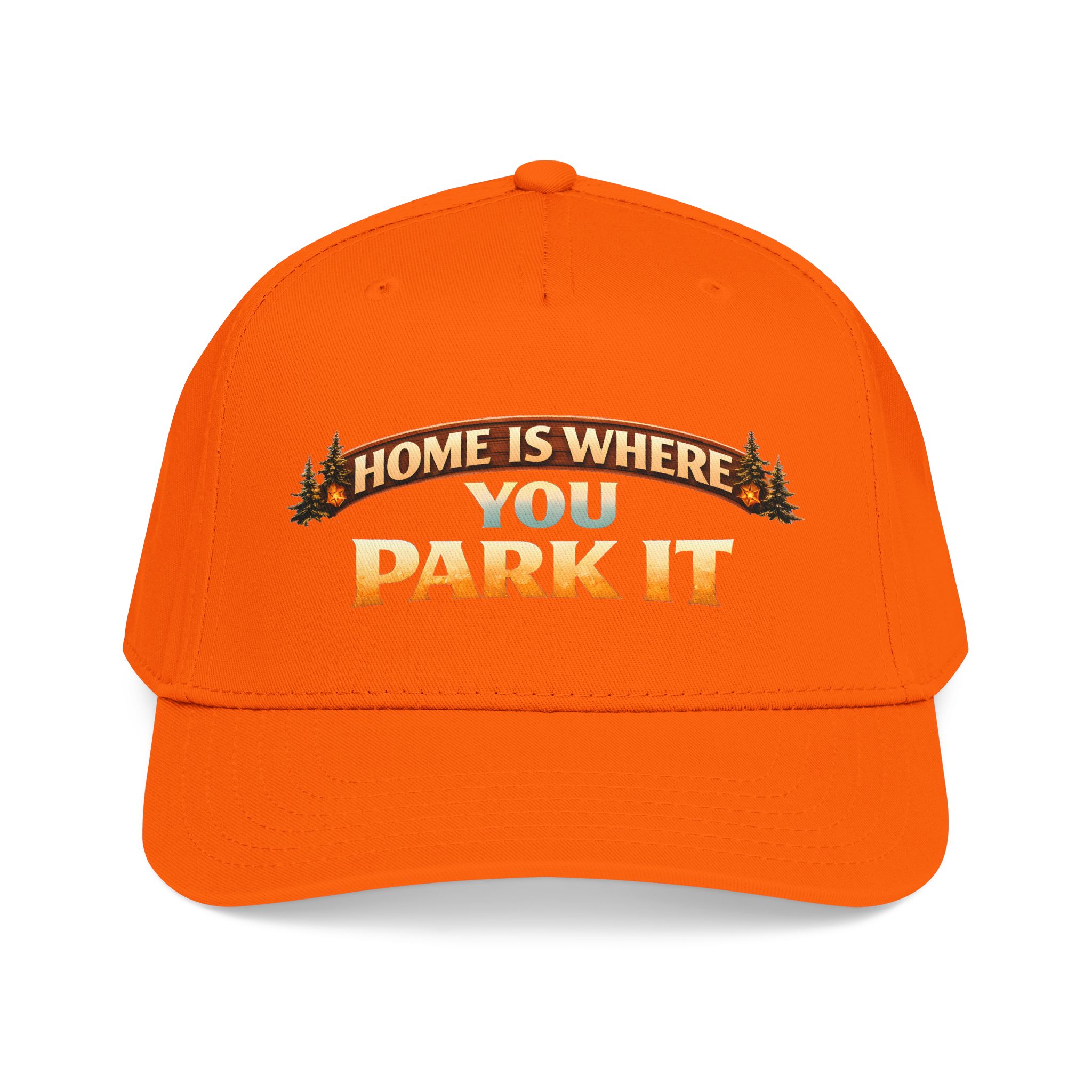 Baseball Cap - "Home Is Where You Park It" Design Scenic-Line