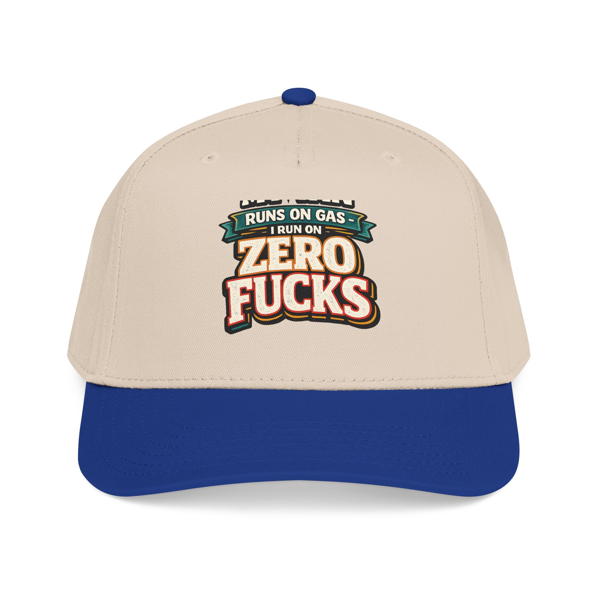 Baseball Cap - "My Van Runs On Gas" Design F**K-Line