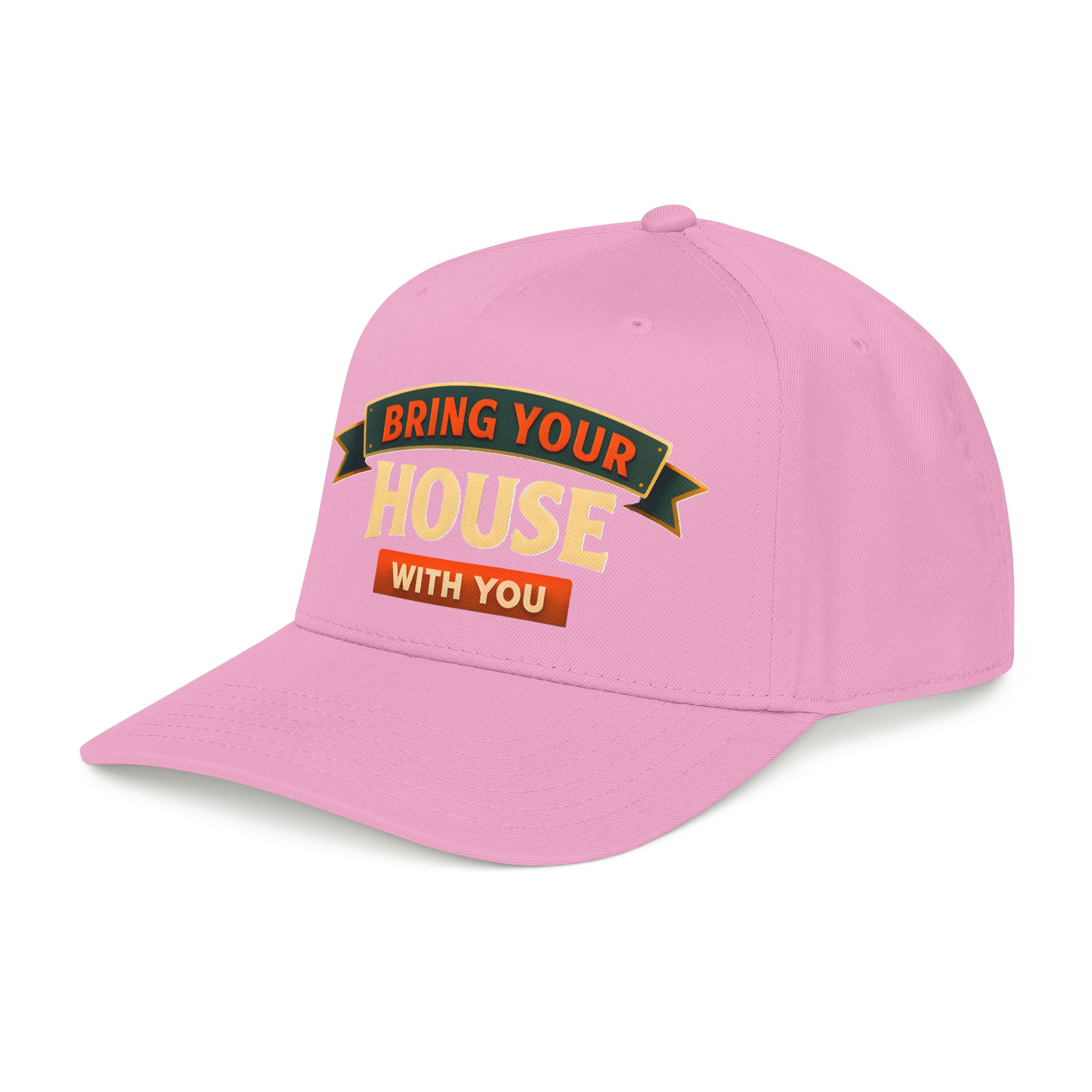 Baseball Cap - "Bring Your House With You" Design Scenic-Line
