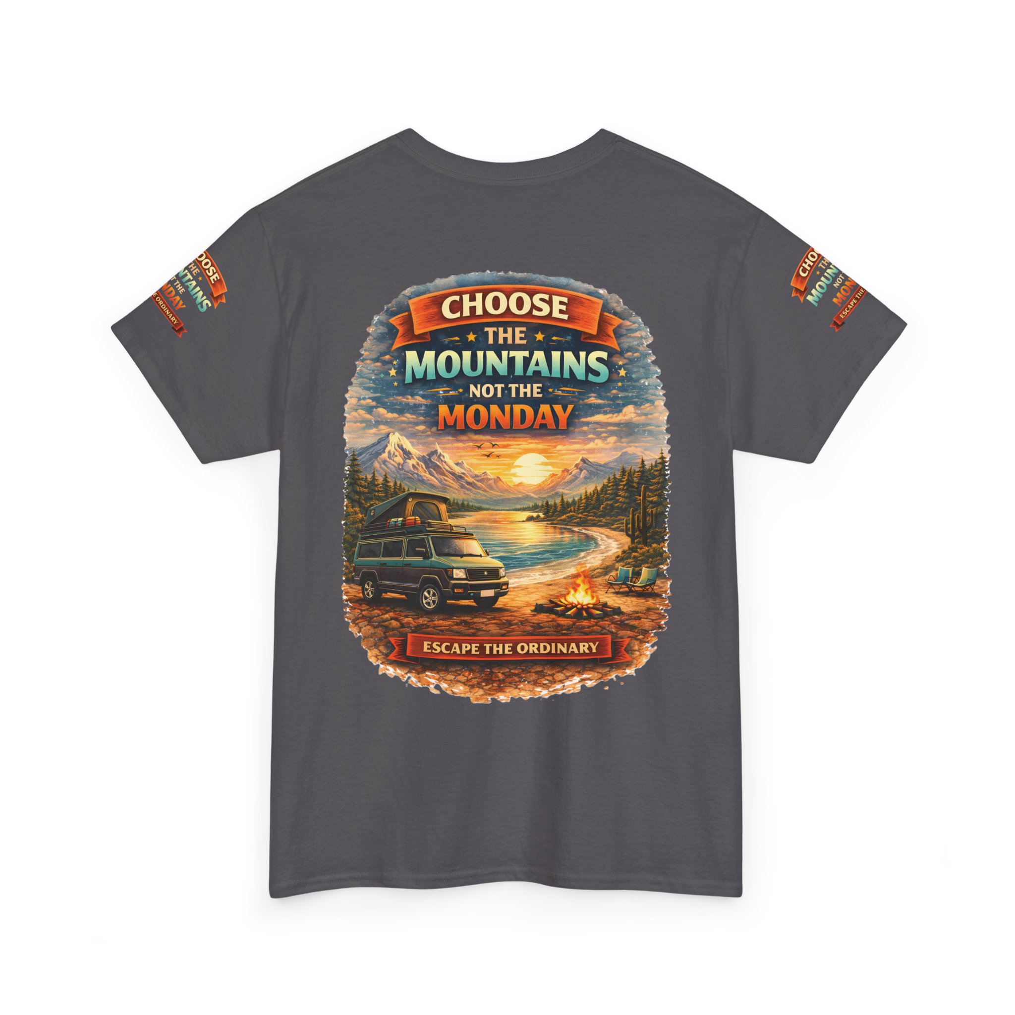 1927182340665498383_2048.jpeg Unisex Heavy Cotton Tee — "Choose The Mountens" Design Scenic-Line