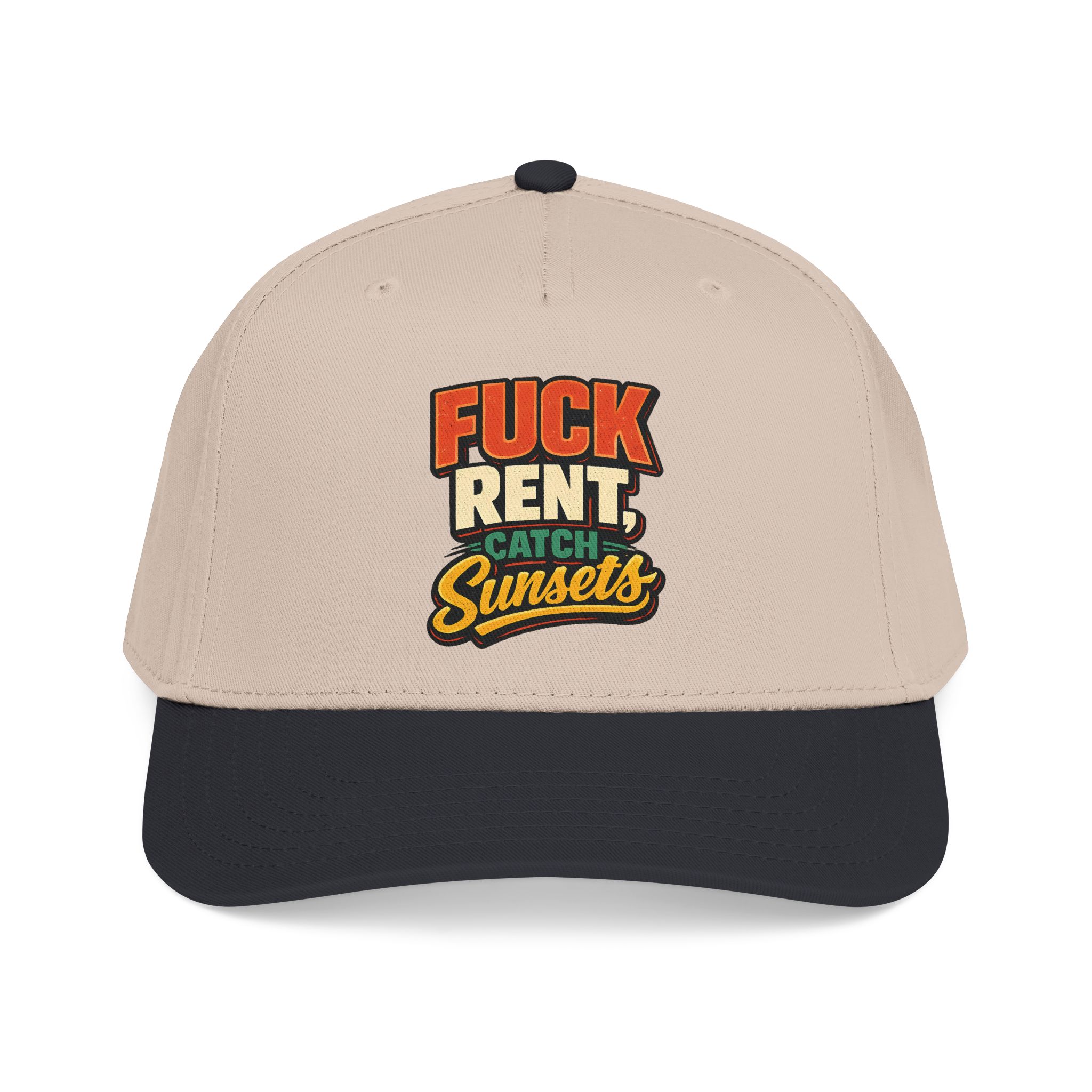 Baseball Cap - "Fuck Rent Catch Sunsets" Design F**K-Line