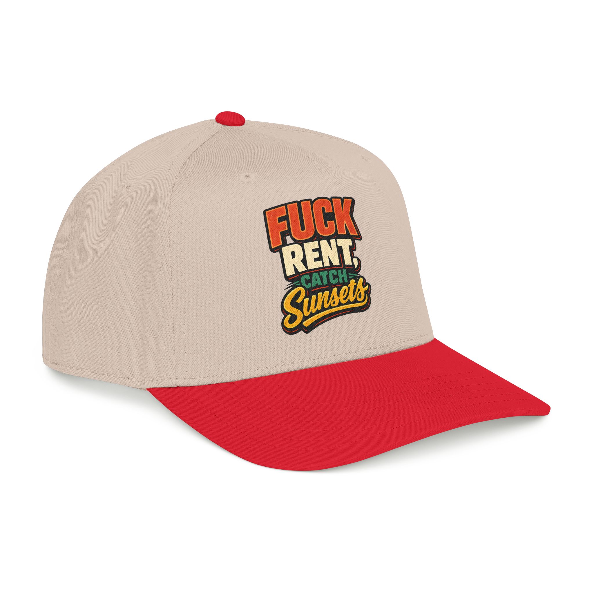Baseball Cap - "Fuck Rent Catch Sunsets" Design F**K-Line