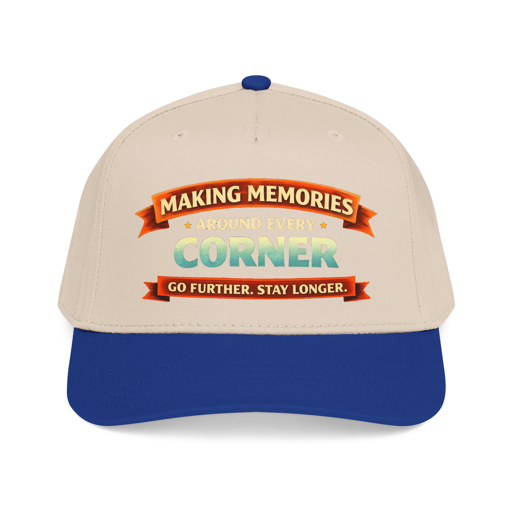 Baseball Cap - "Making Memories Around Every Corner" Design Scenic-Line