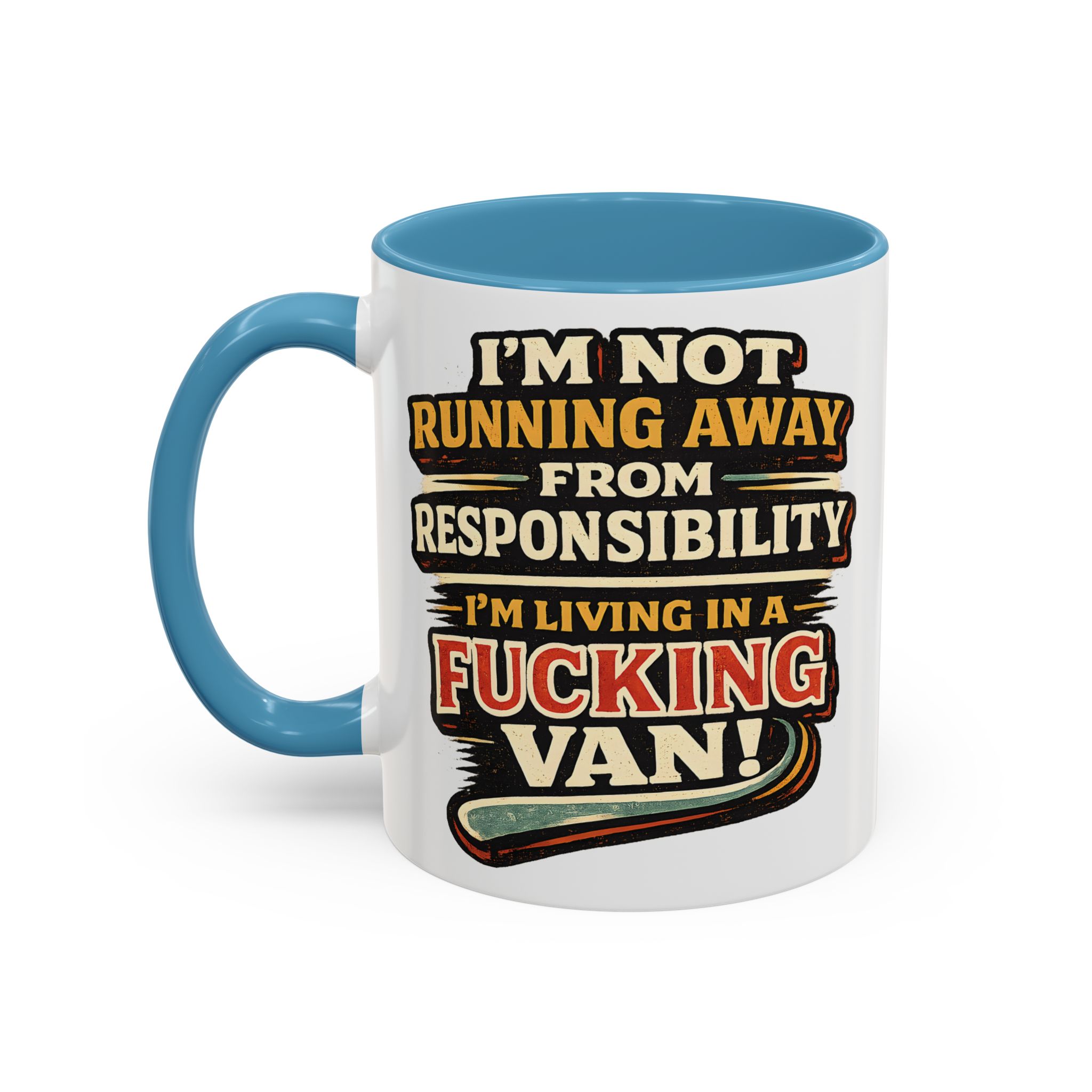 1979443425140976087_2048.jpeg Accent Coffee Mug (11, 15oz) — "I`m Not running Away" Design F**K-Line