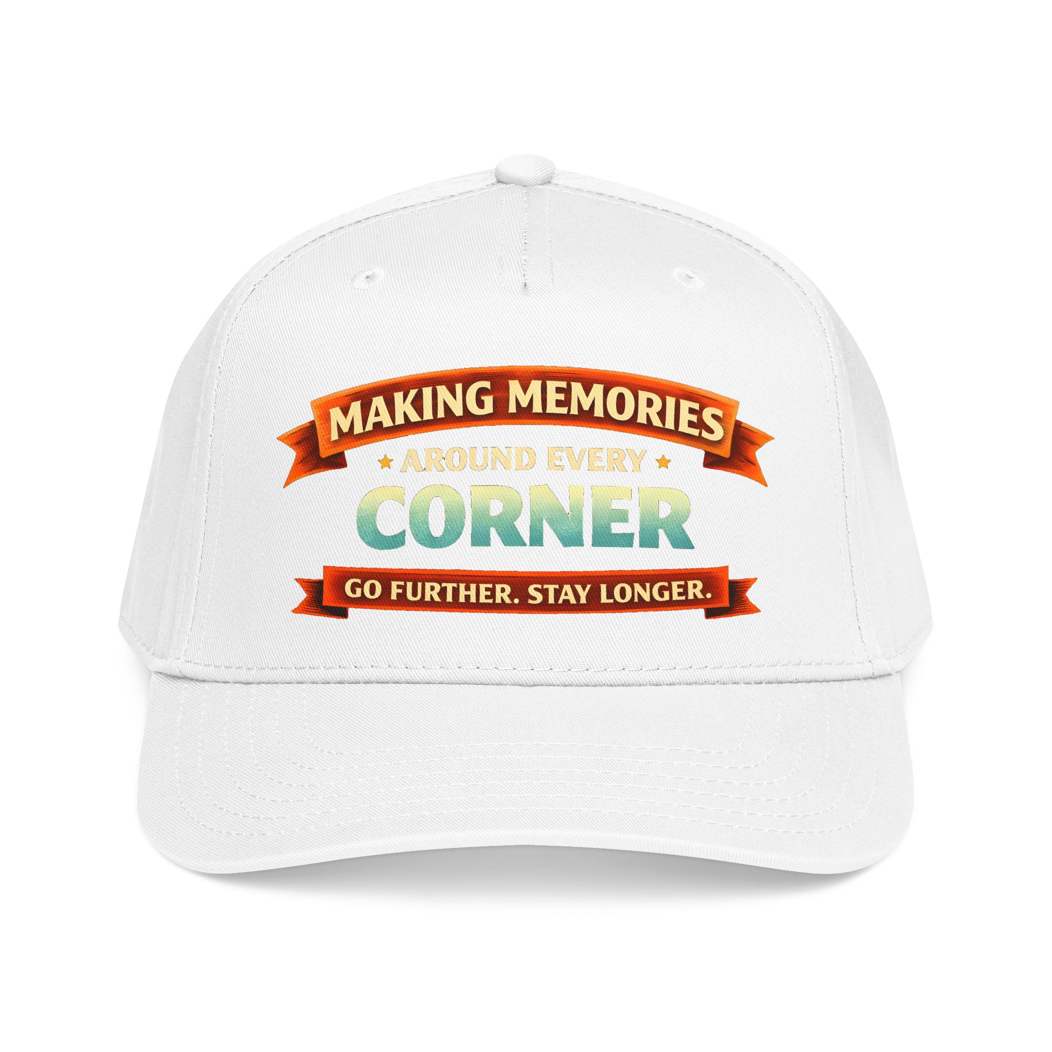 Baseball Cap - "Making Memories Around Every Corner" Design Scenic-Line