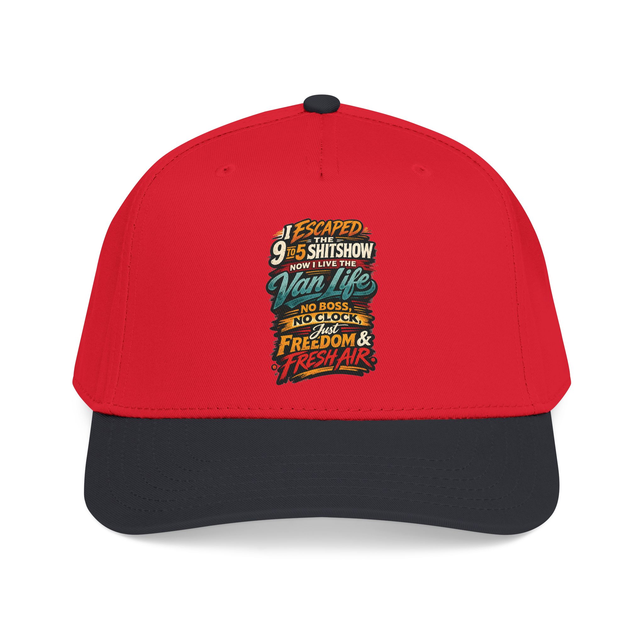 Baseball Cap - "I Escaped The 9 To 5" Design F**K-Line