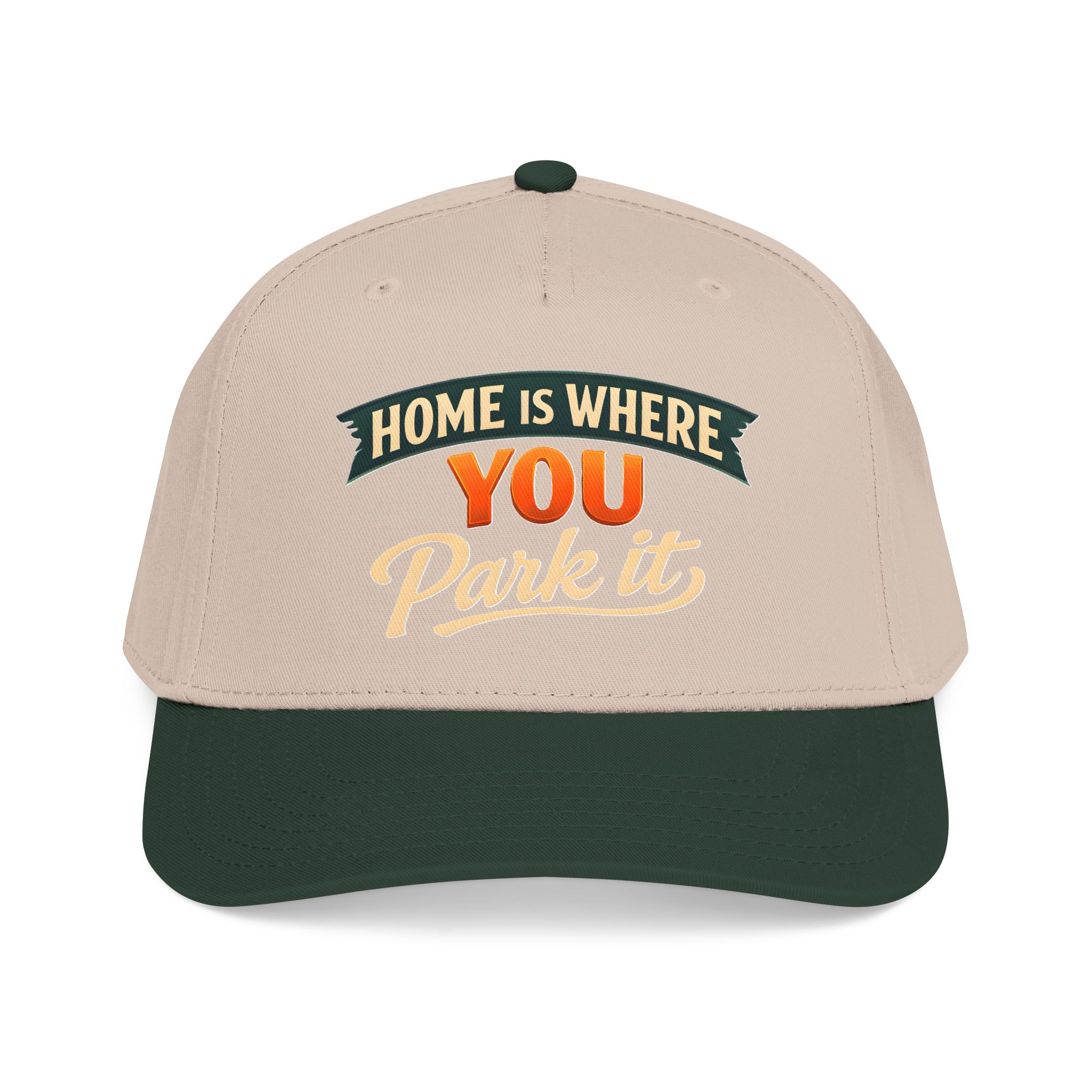Baseball Cap - "Home Is where You Park It" Design Scenic-Line