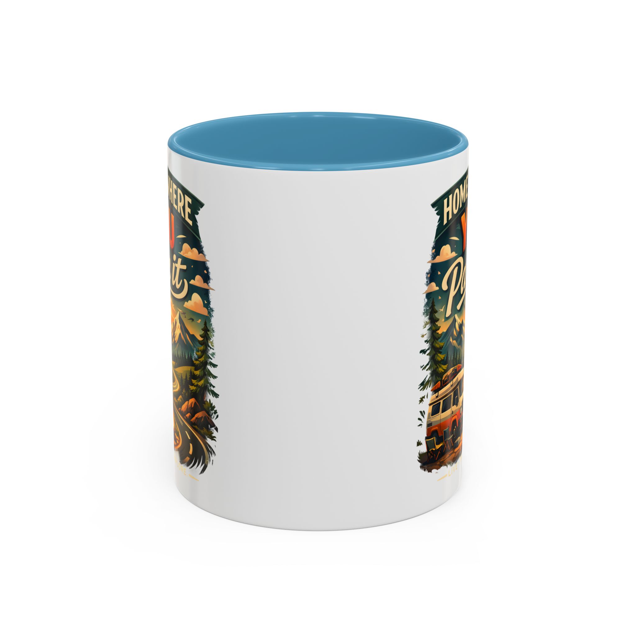 2025819185376983215_2048.jpeg Accent Coffee Mug (11, 15oz) — "Home Is Where You Park It" Design Scenic-Line