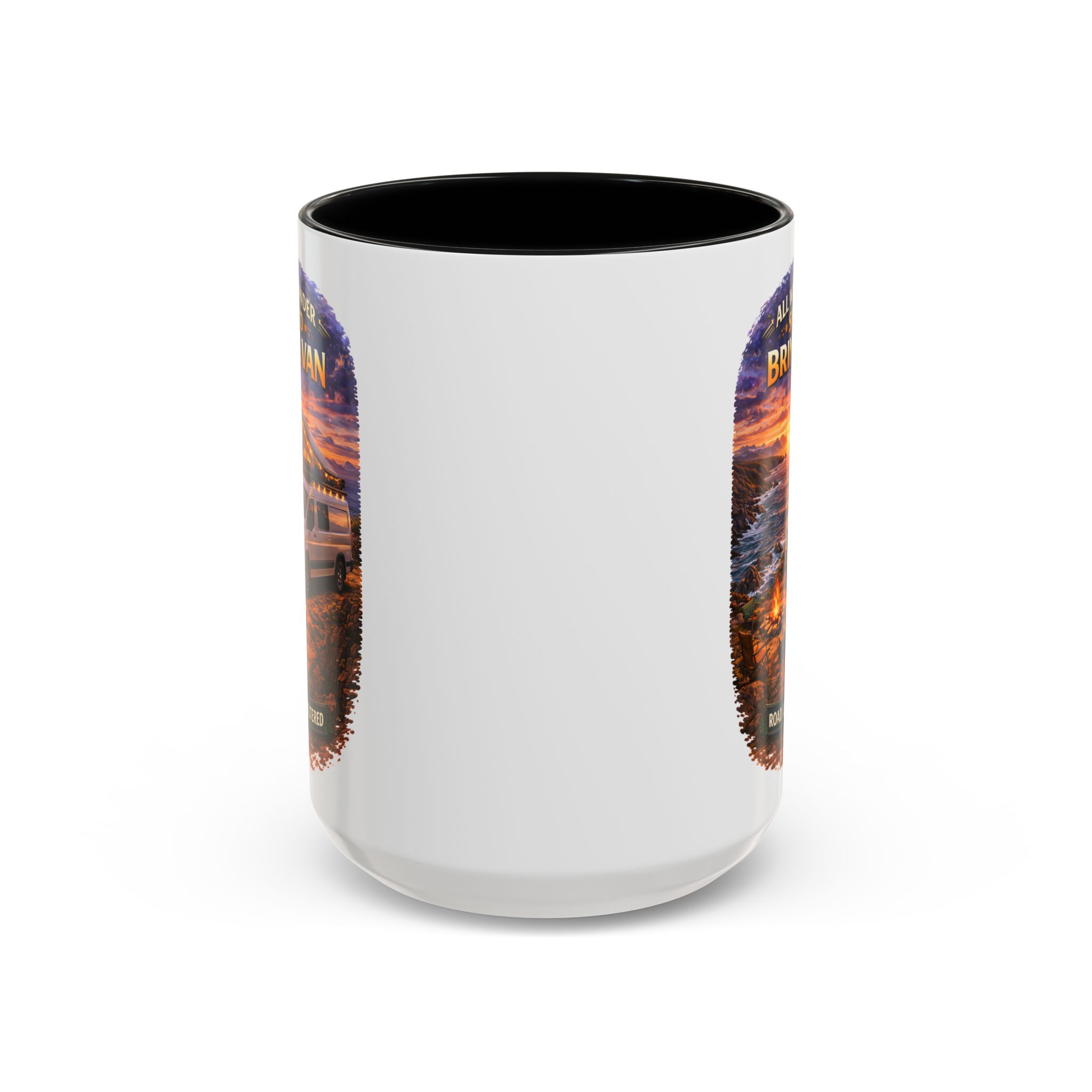 204760447261389103_2048.jpeg Accent Coffee Mug (11, 15oz) — "All Who wander Should Bring A Van" Design Scenic-Line