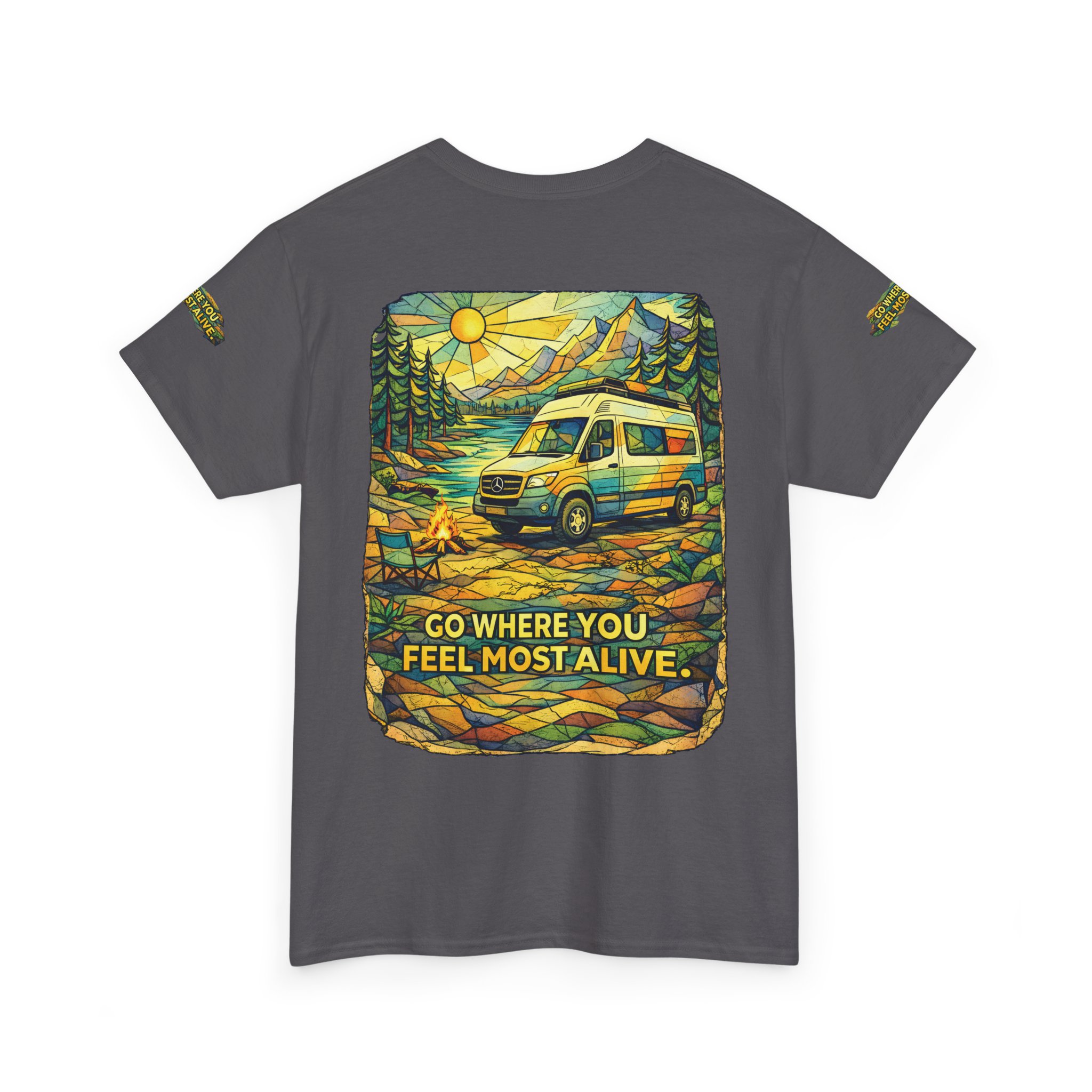 2058733343798692242_2048.jpeg Unisex Heavy Cotton Tee — "Go Where You Feel Most Alive" Design Cubic-Line