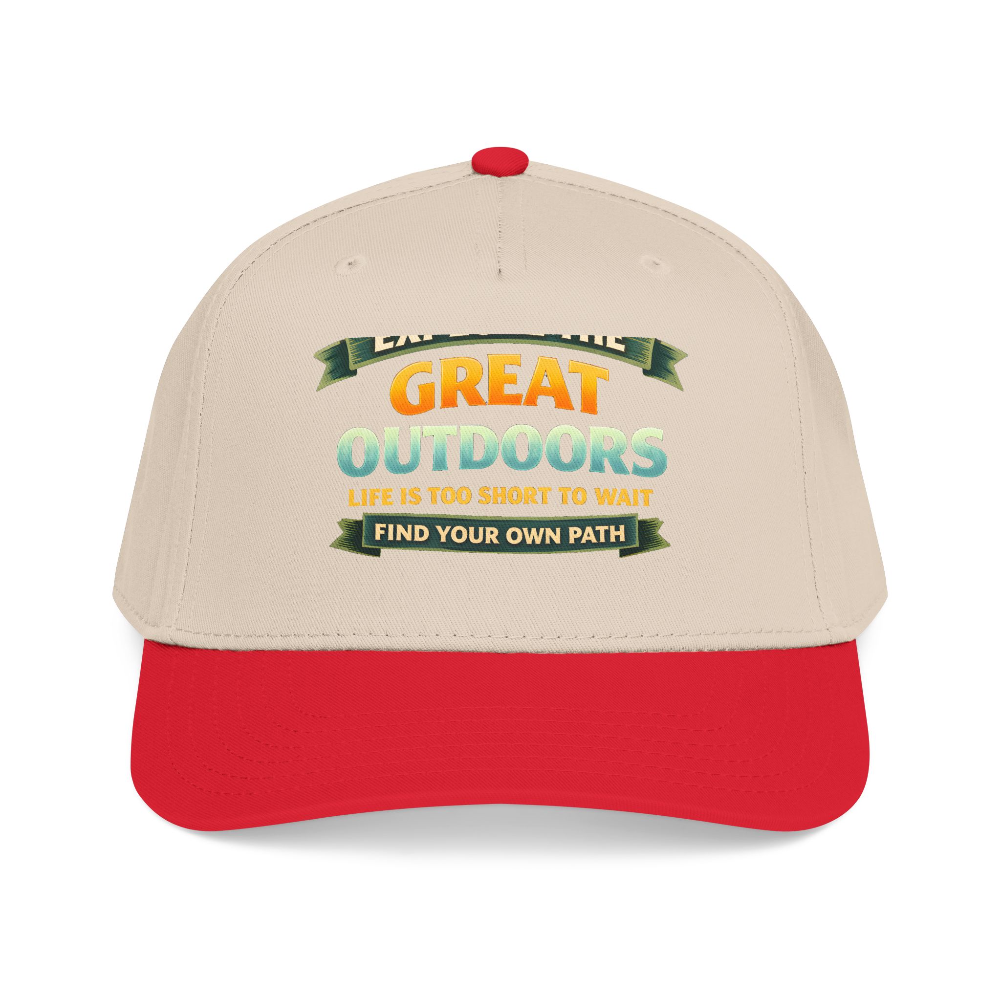 2061275024261729221_2048.jpeg Baseball Cap - "Explore The Great Outdoors" Design Scenic-Line