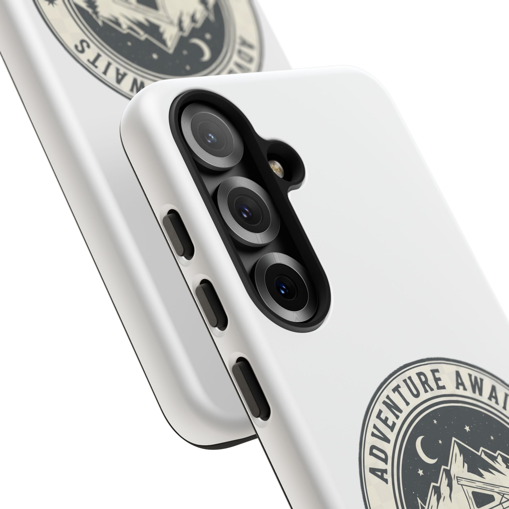 Phone Case — "Adventure Awaits-Go Where You Feel Most Alive" Camper Van Design