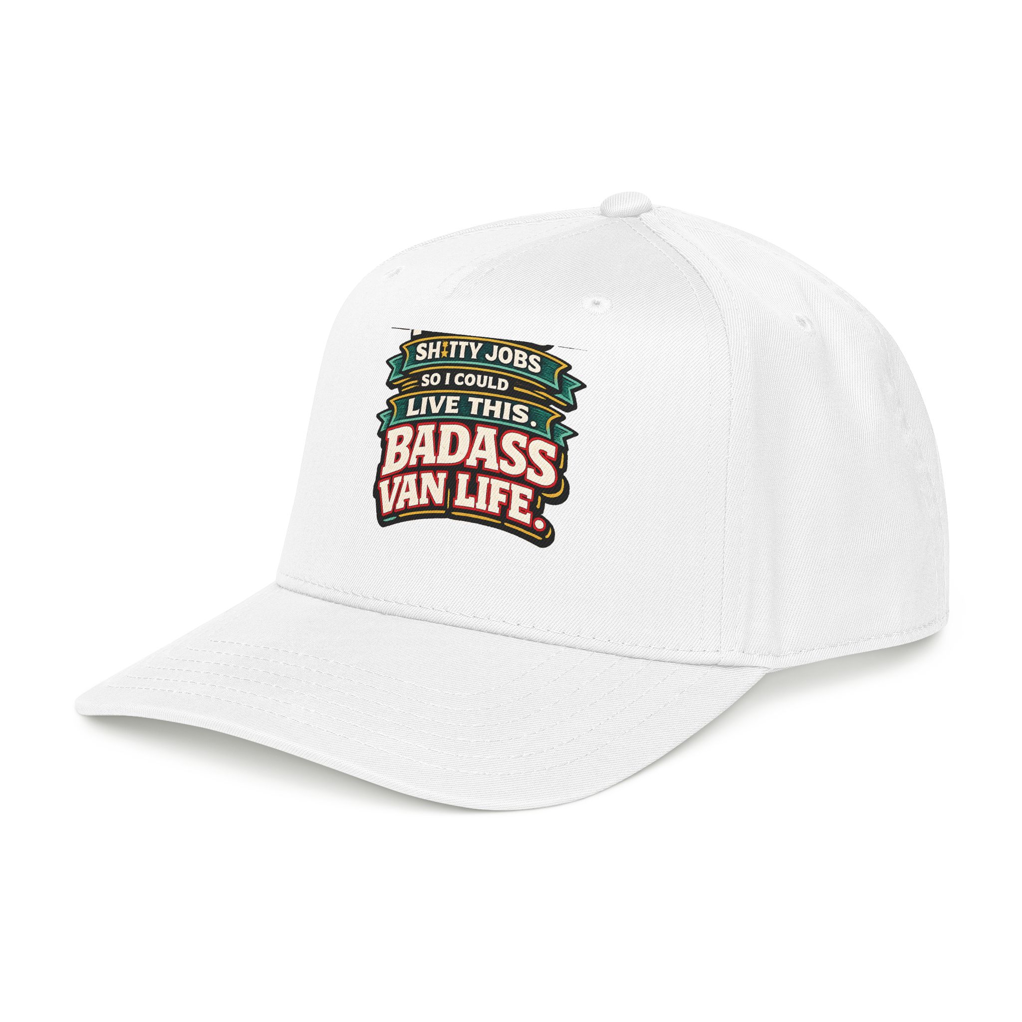 Baseball Cap - "I Worked Shitty Jobs" Design F**K-Line