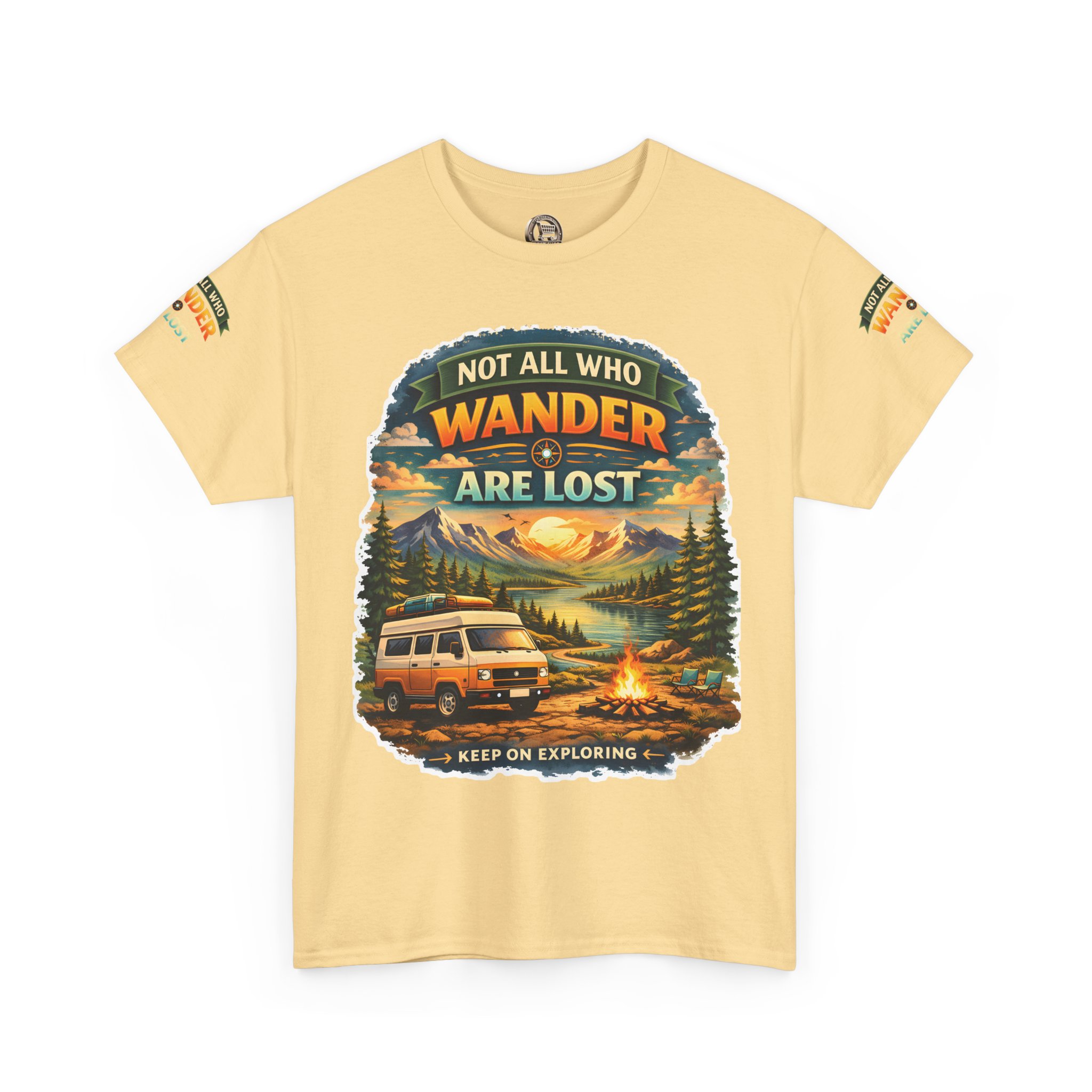 2131706909175630561_2048.jpeg Unisex Heavy Cotton Tee — "Not All Who Wander Are Lost" Design Scenic-Line