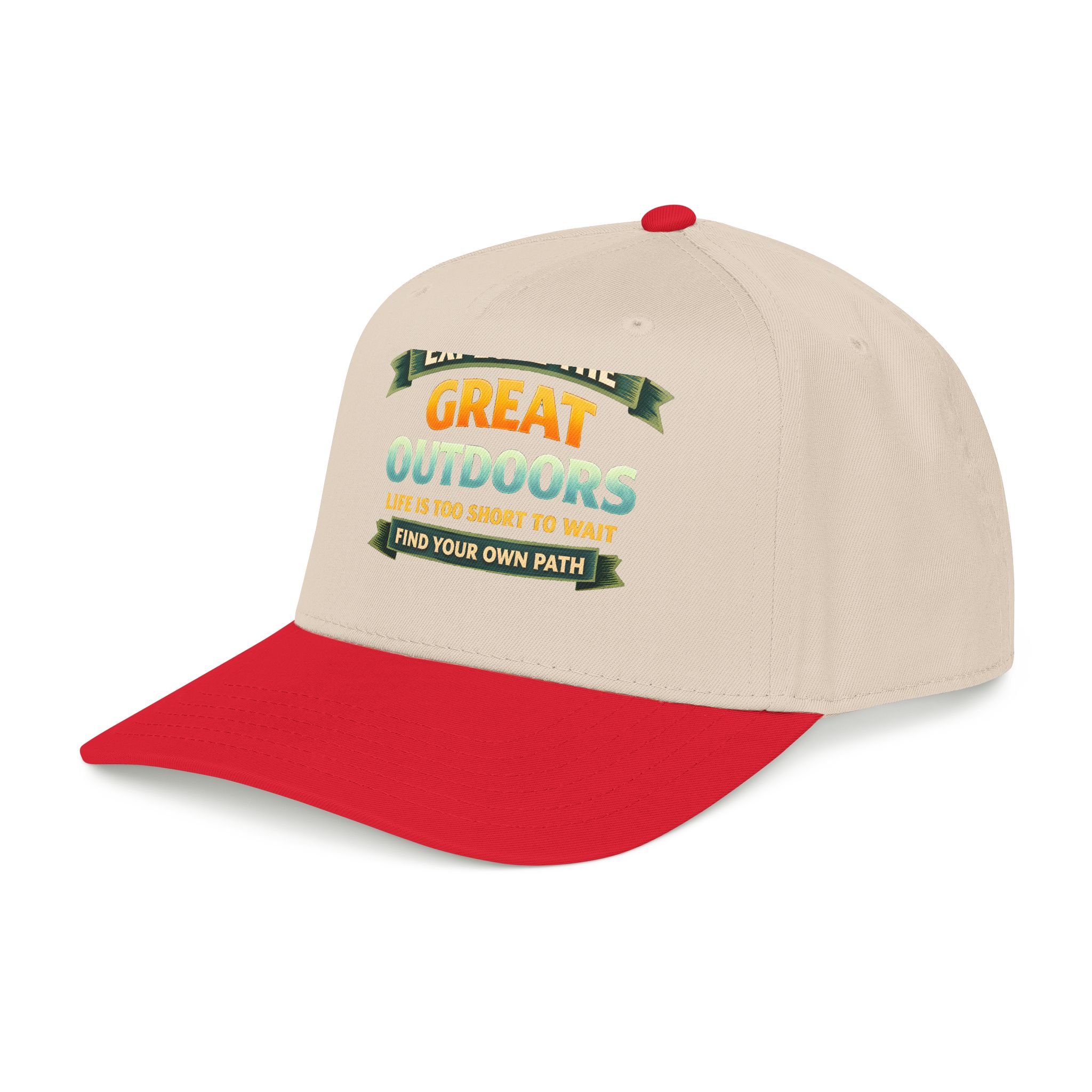 2147880369488936128_2048.jpeg Baseball Cap - "Explore The Great Outdoors" Design Scenic-Line
