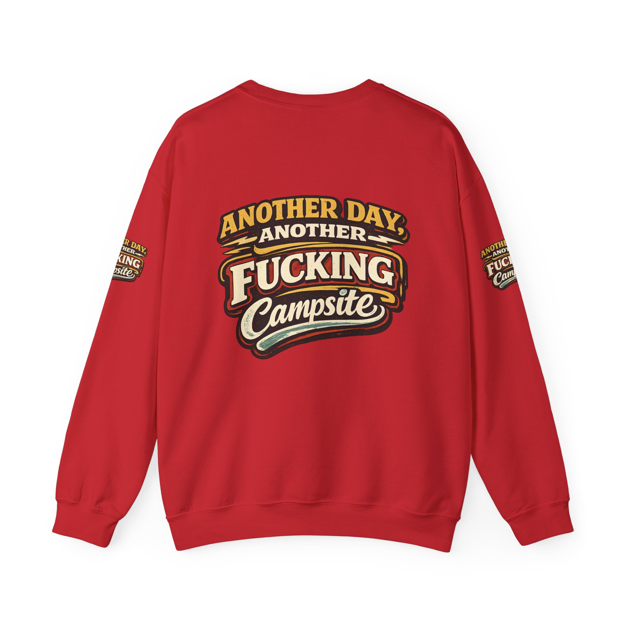 Unisex Heavy Blend™ Crewneck Sweatshirt — "Another Day" Design F**K-Line