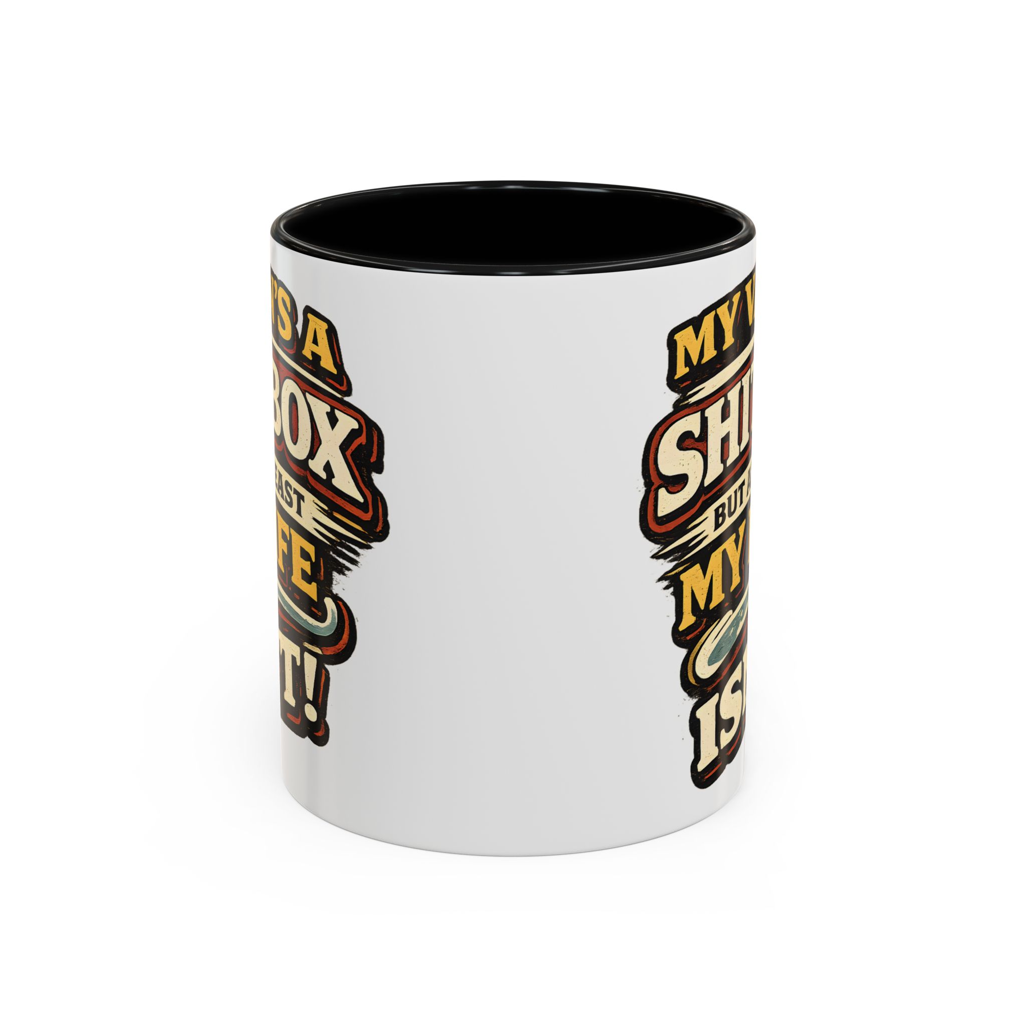 2184352832647833498_2048.jpeg Accent Coffee Mug (11, 15oz) — "My Van`s A Shitbox" Design F**K-Line