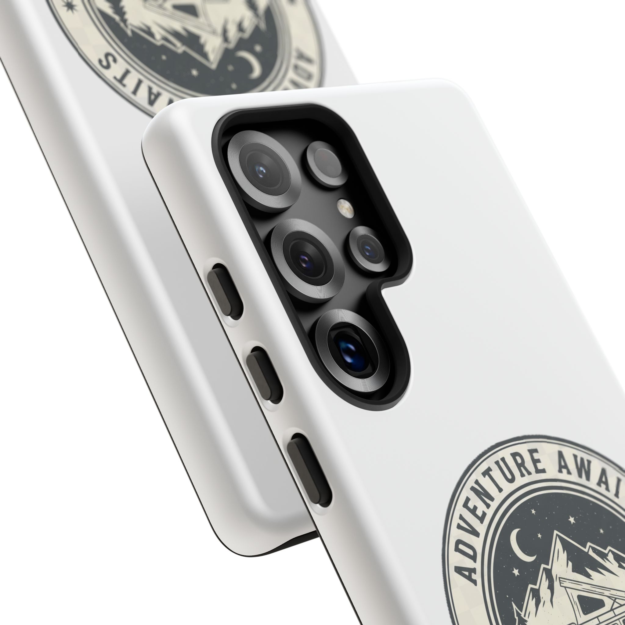 Phone Case — "Adventure Awaits-Go Where You Feel Most Alive" Camper Van Design