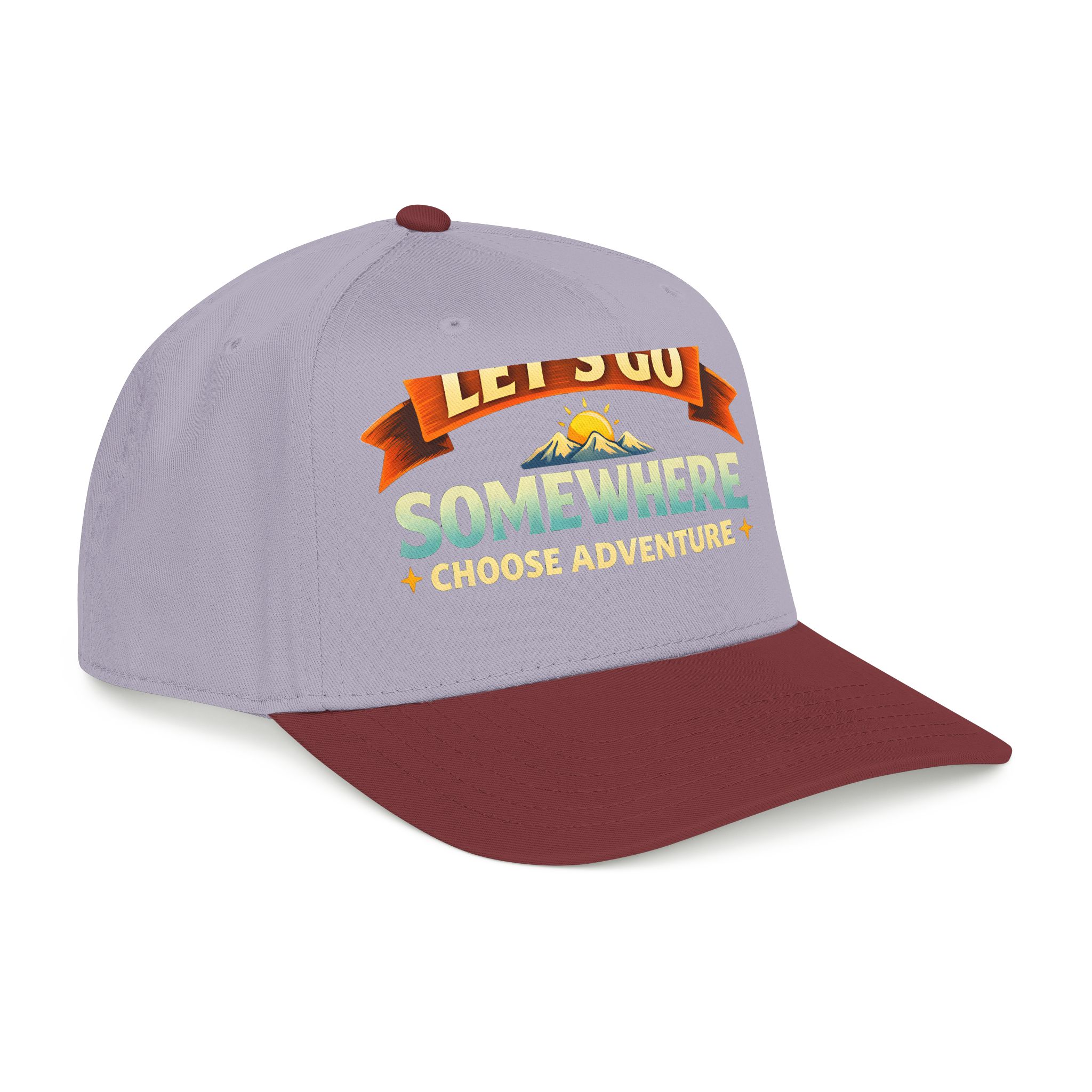 2240277381864774500_2048.jpeg Baseball Cap - "Lets Go Somewhere" Design Scenic-Line