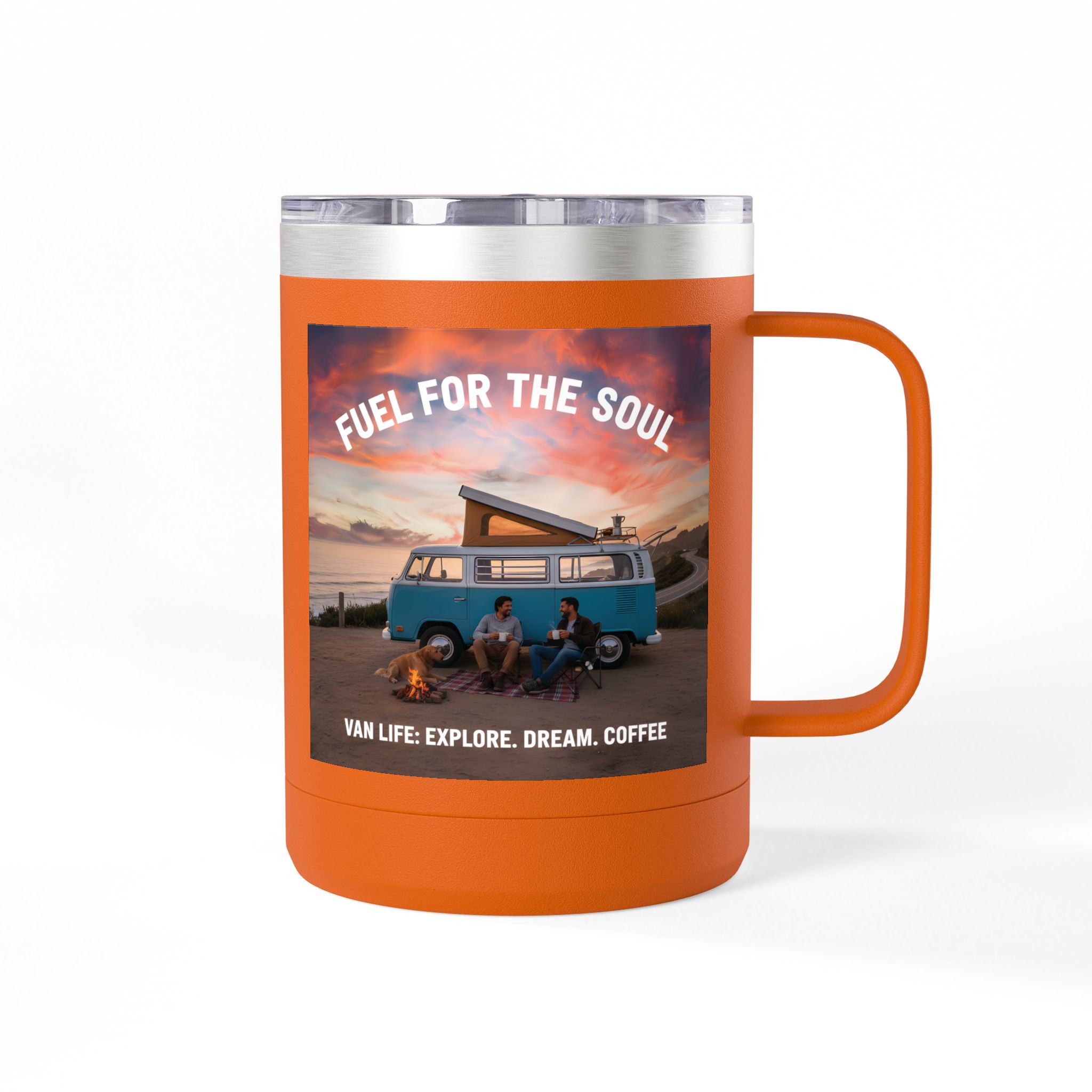 Coffee Mug Tumbler, 15oz — "Fuel for the Soul"