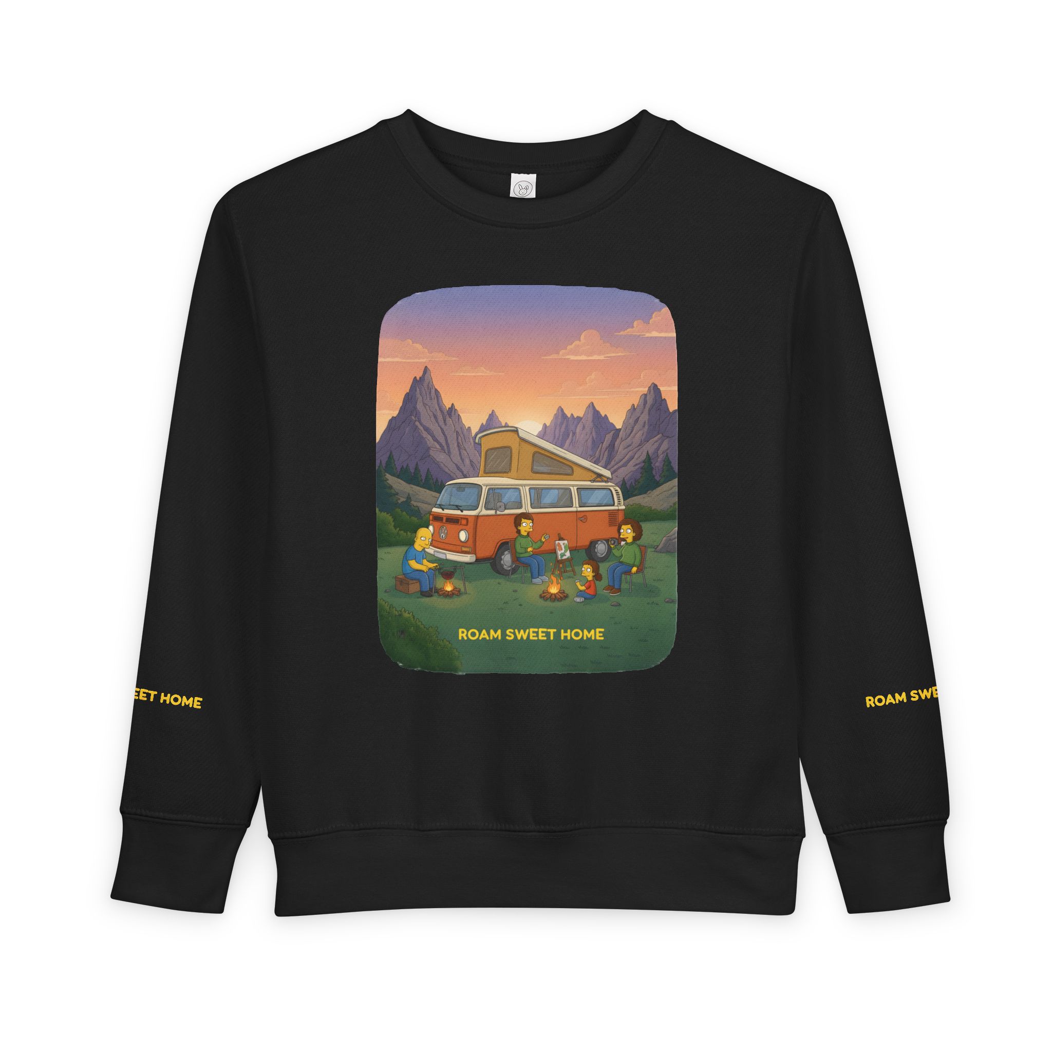 Toddler Sweatshirt - "Roam Sweet Home" (Design Sitcom-Line)