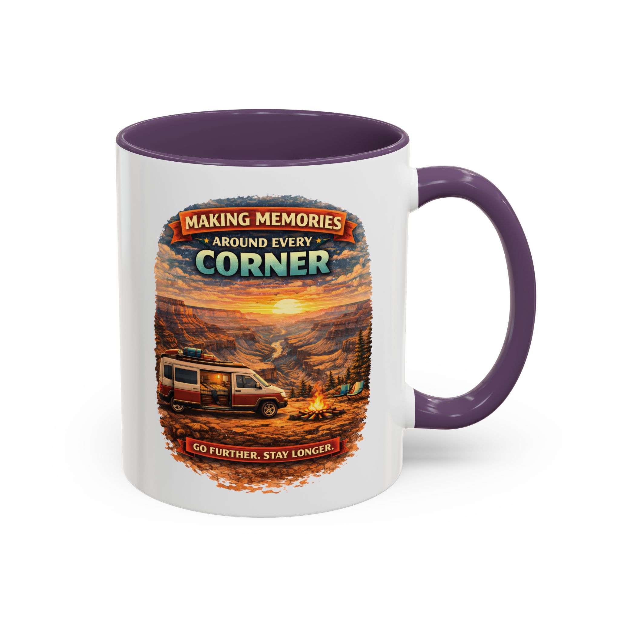 2301884451002053365_2048.jpeg Accent Coffee Mug (11, 15oz) — "Making Memories Around Every Corner" Design Scenic-Line