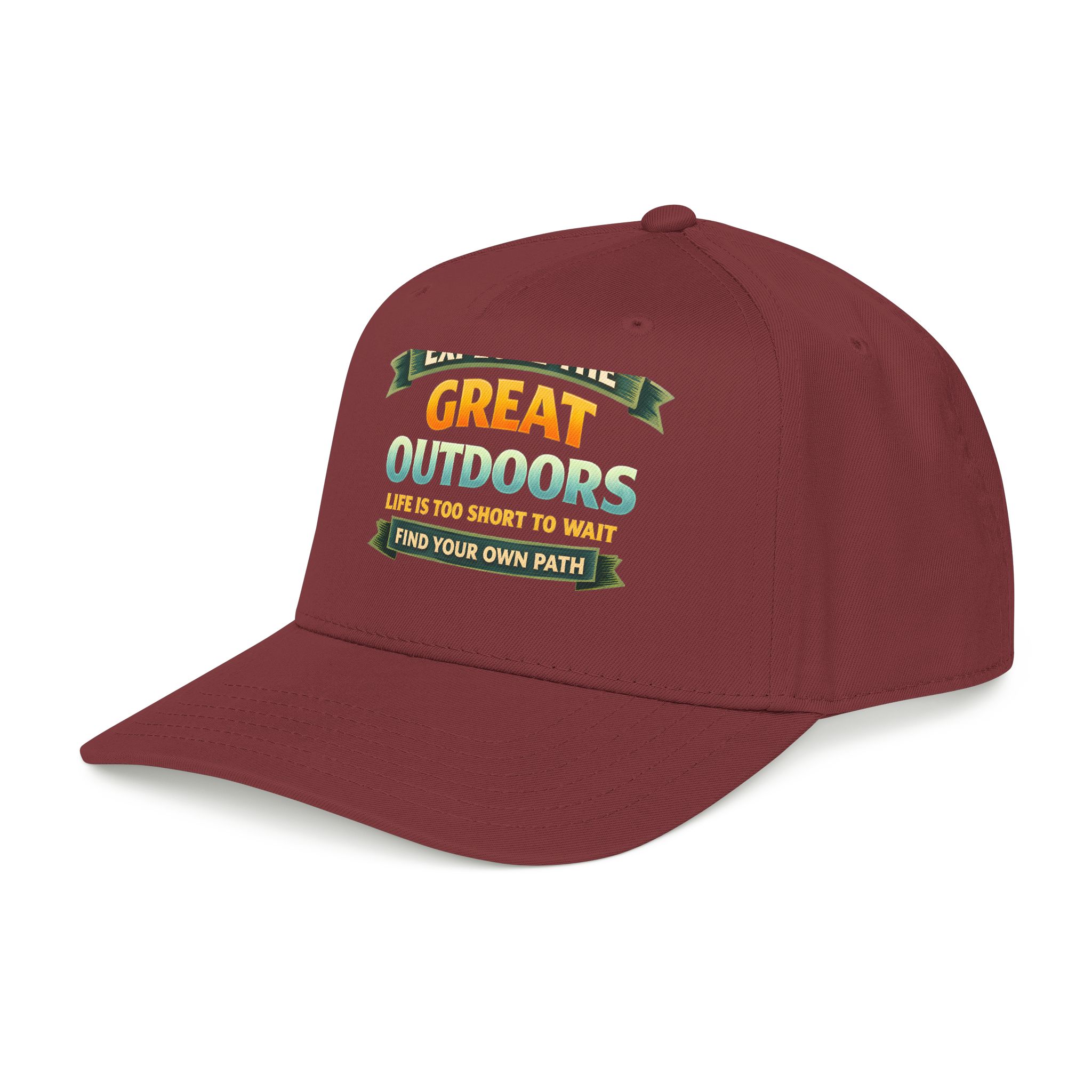 2330682324003025622_2048.jpeg Baseball Cap - "Explore The Great Outdoors" Design Scenic-Line