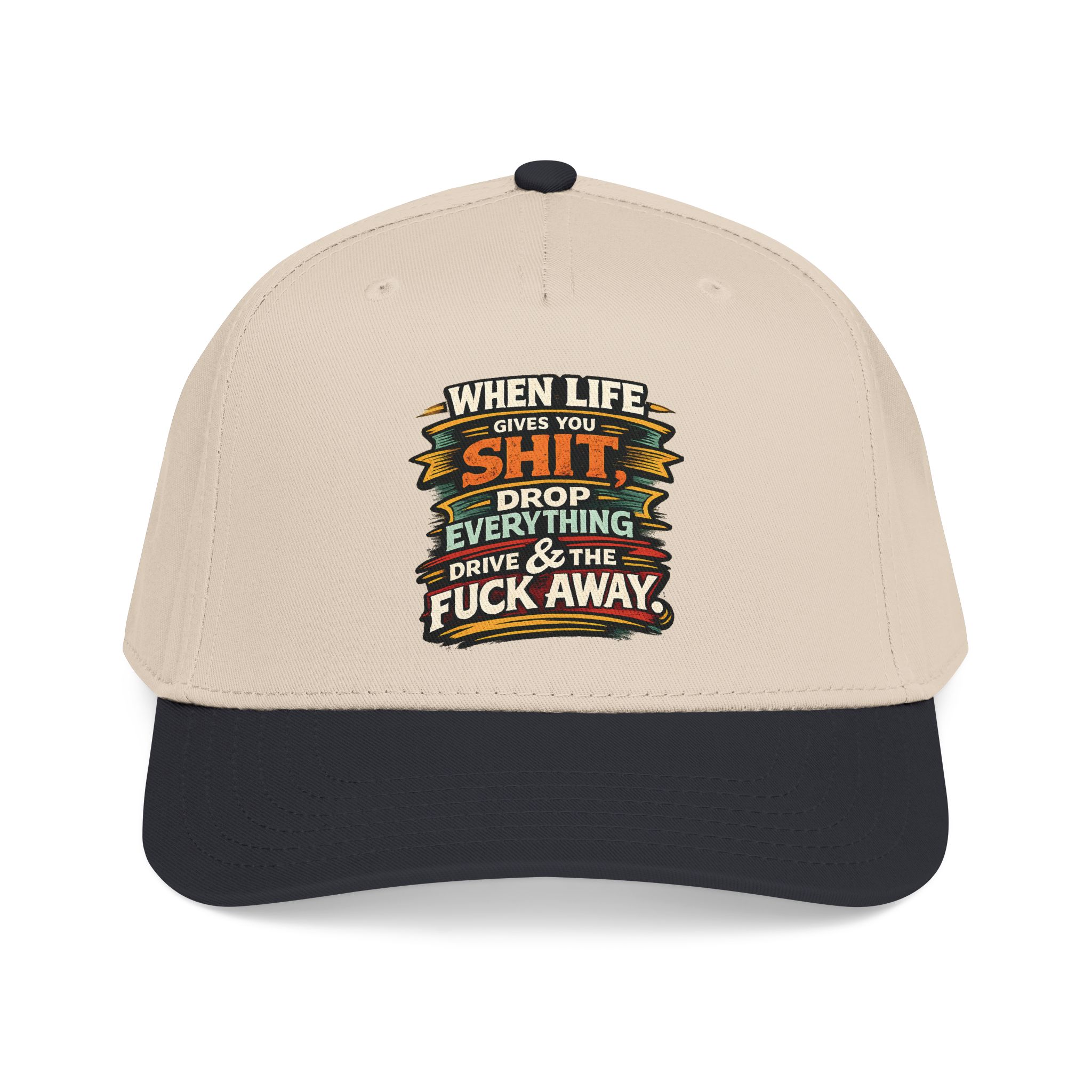 Baseball Cap - "When Live Gives You Shit" Design F**K-Line