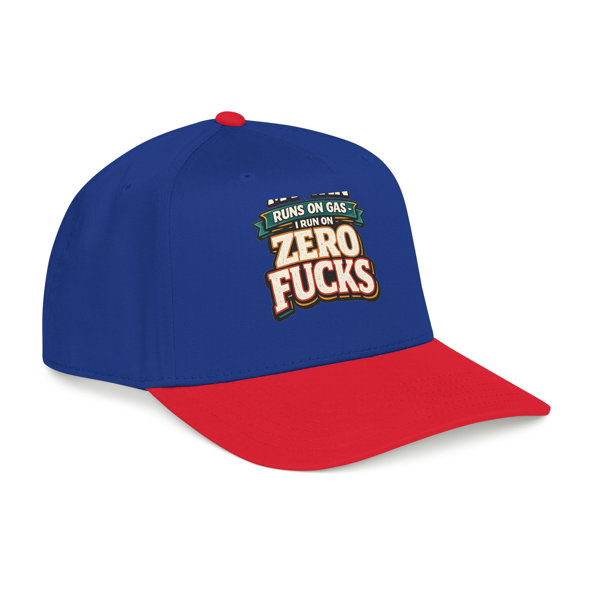 Baseball Cap - "My Van Runs On Gas" Design F**K-Line