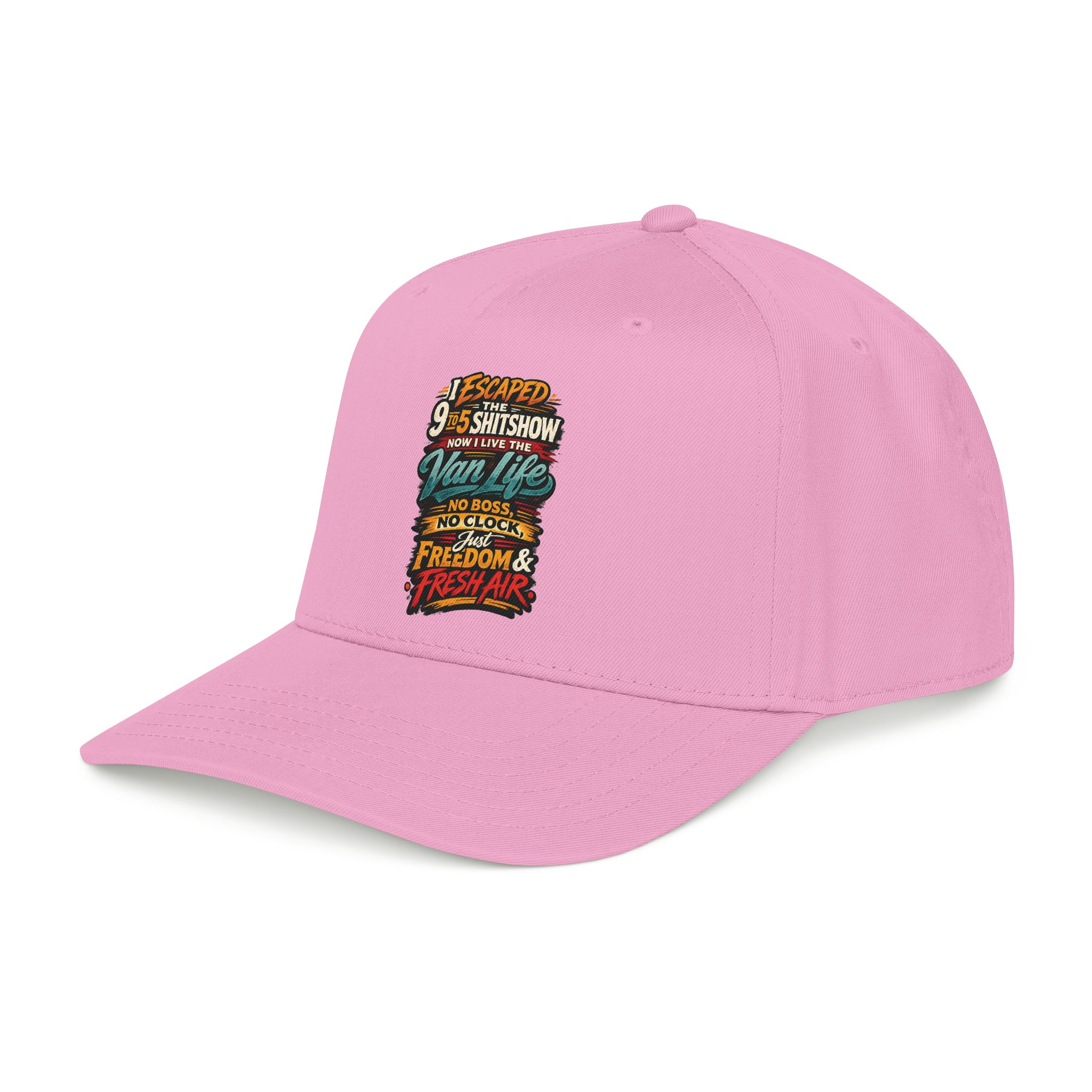 Baseball Cap - "I Escaped The 9 To 5" Design F**K-Line