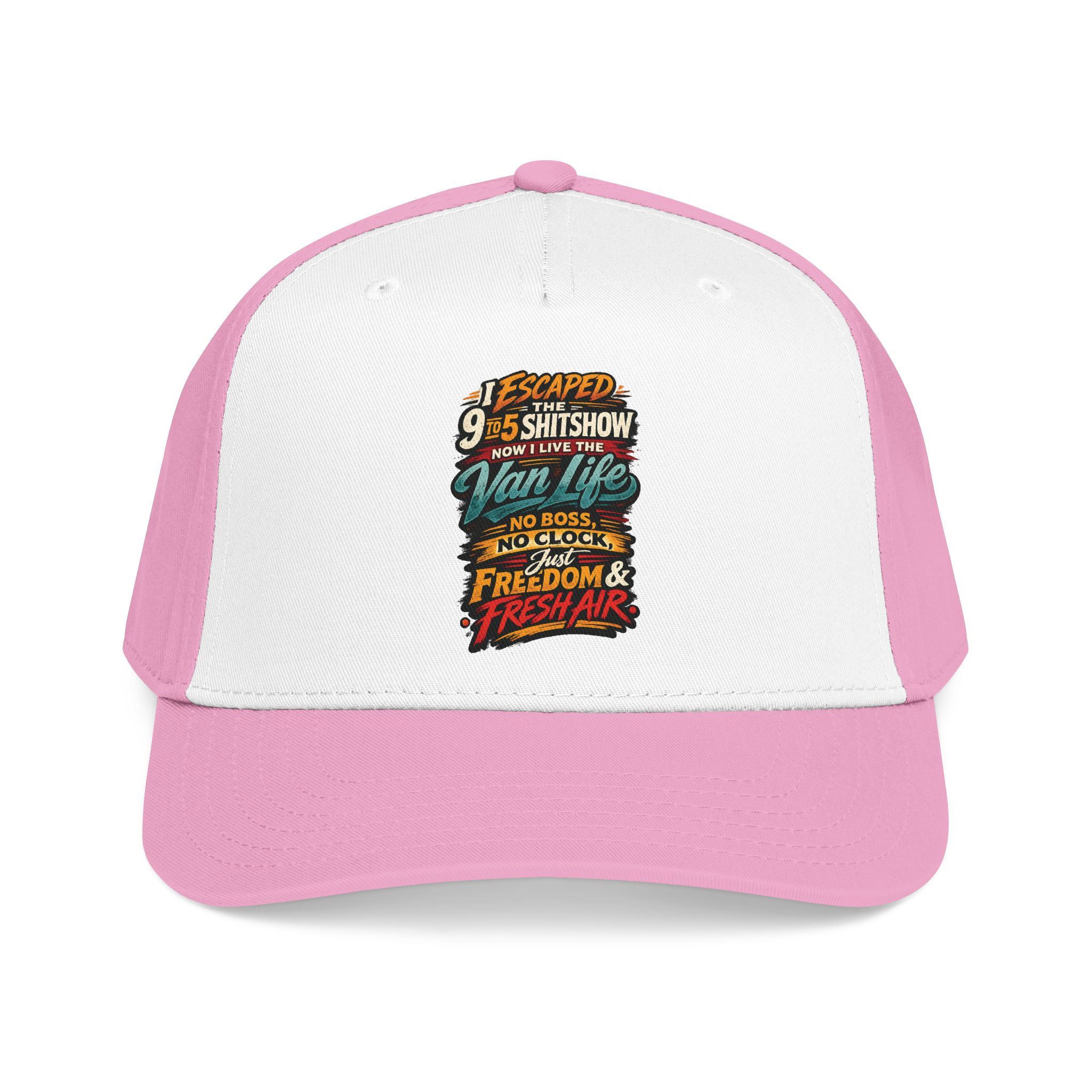 Baseball Cap - "I Escaped The 9 To 5" Design F**K-Line