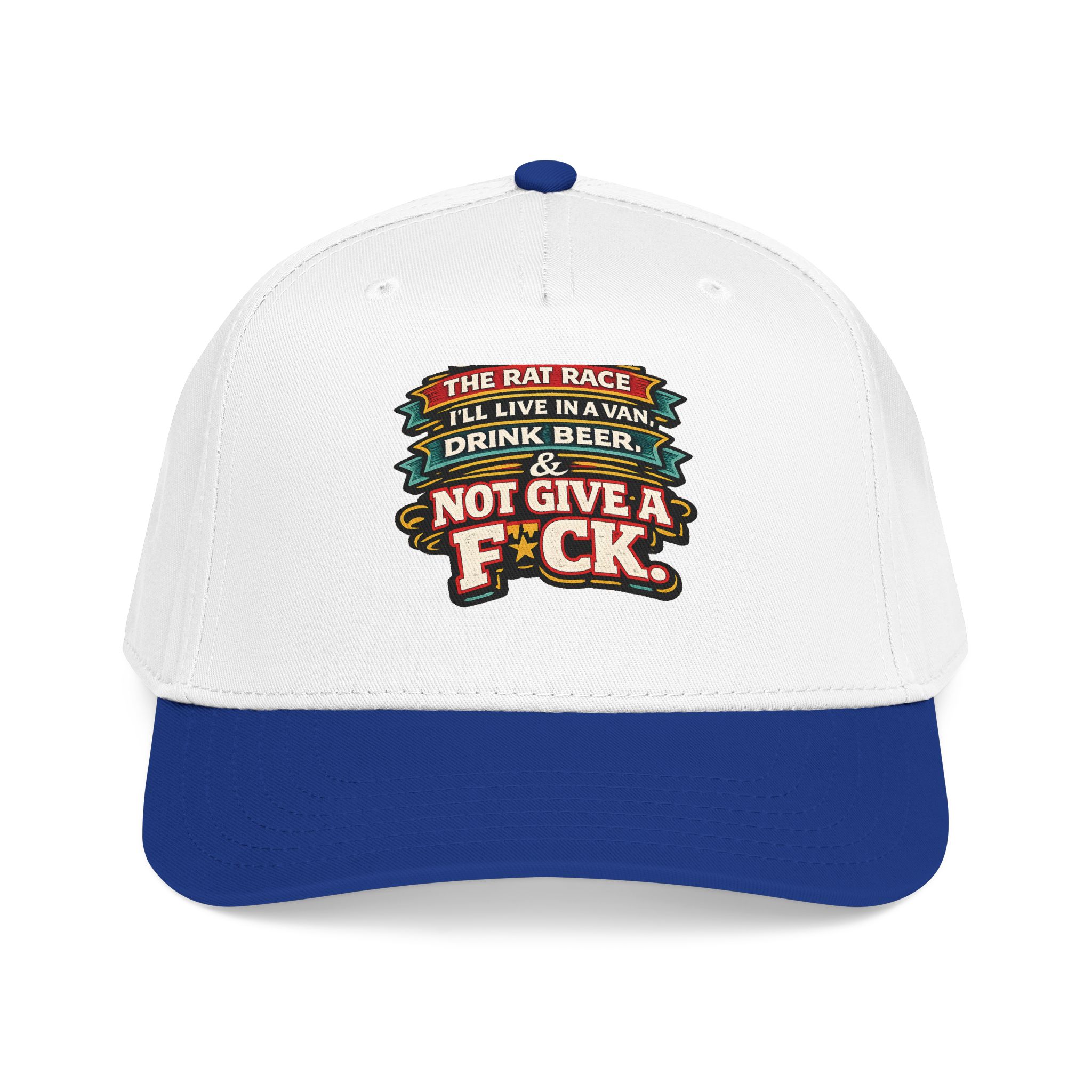Baseball Cap - "Screw The Rat Race" Design F**K-Line