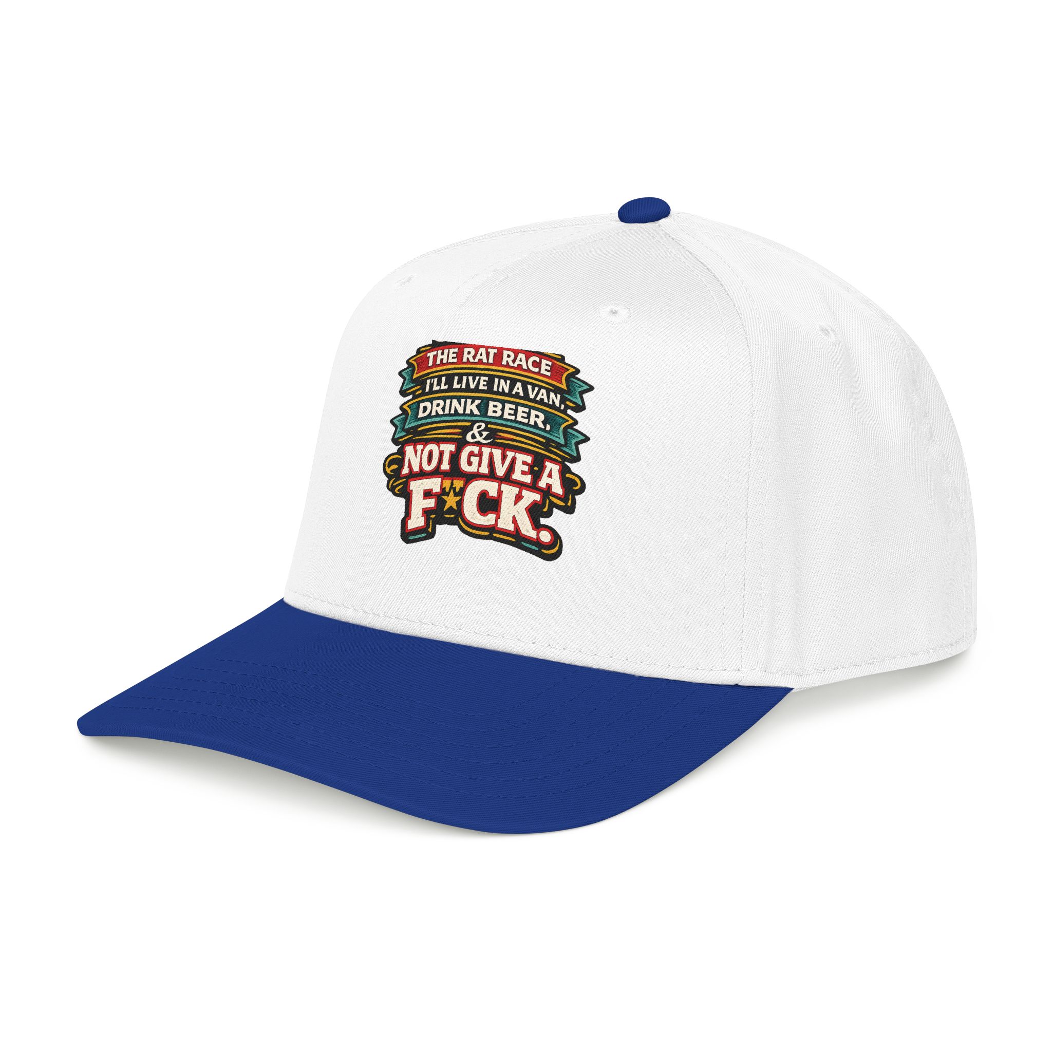 Baseball Cap - "Screw The Rat Race" Design F**K-Line