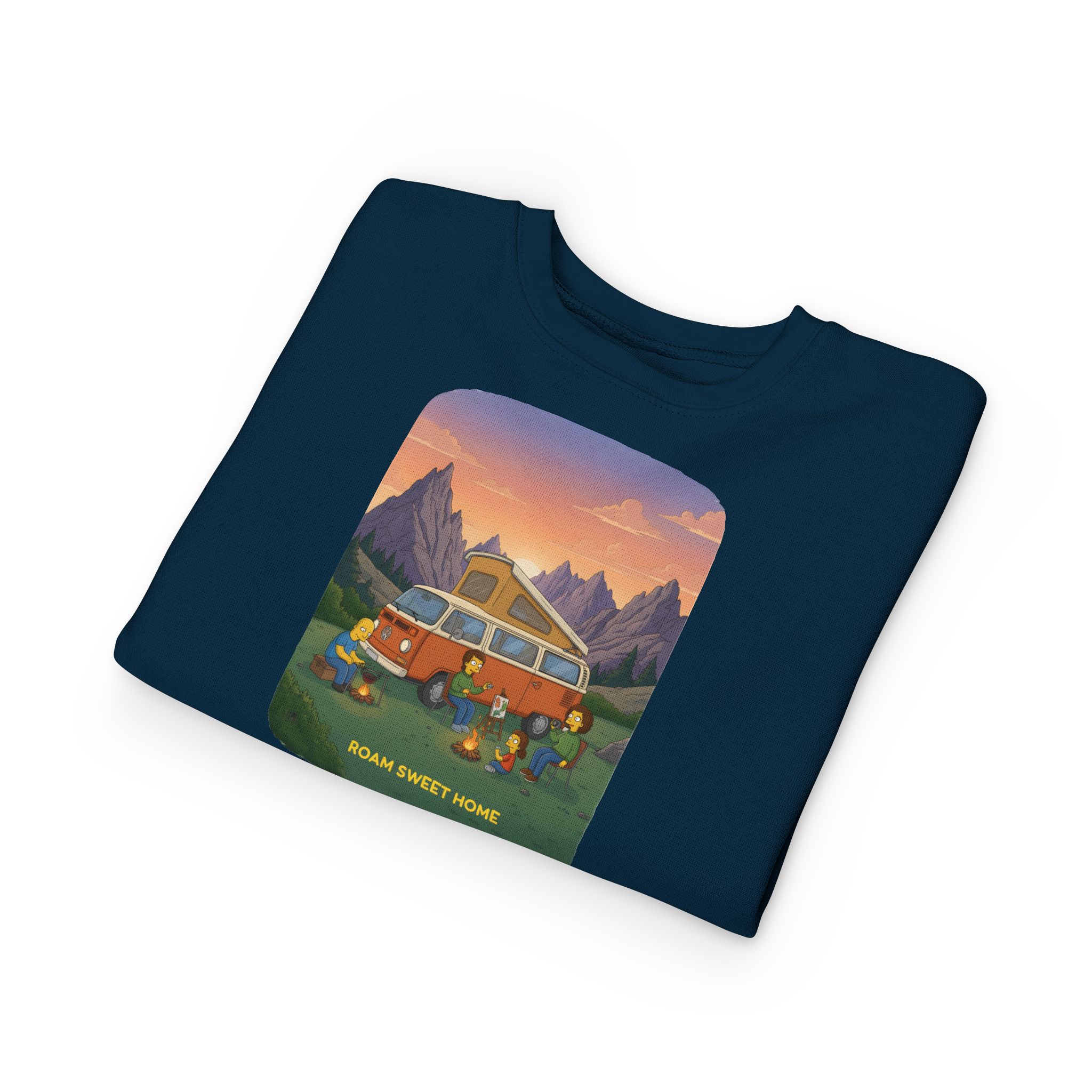 Toddler Sweatshirt - "Roam Sweet Home" (Design Sitcom-Line)