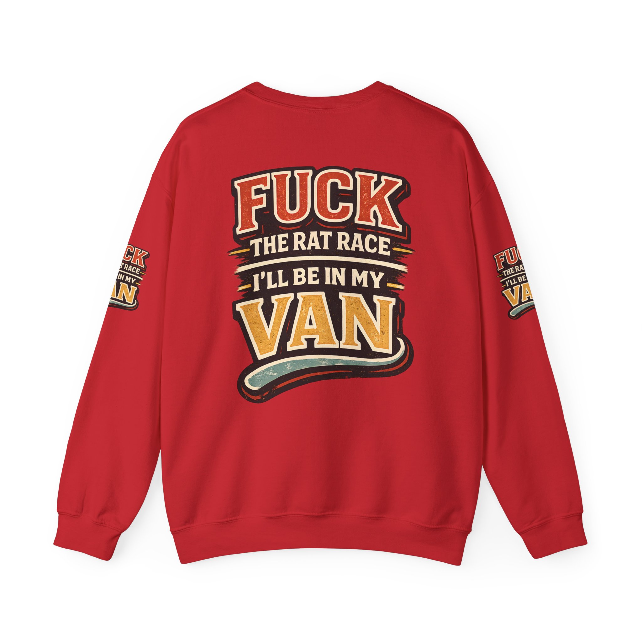 2402011102712160481_2048.jpeg Unisex Heavy Blend™ Crewneck Sweatshirt — "Fuck The Rat Race" Design F**K-Line
