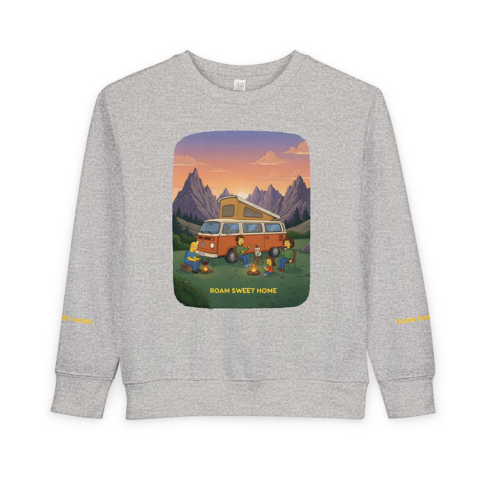 Toddler Sweatshirt - "Roam Sweet Home" (Design Sitcom-Line)