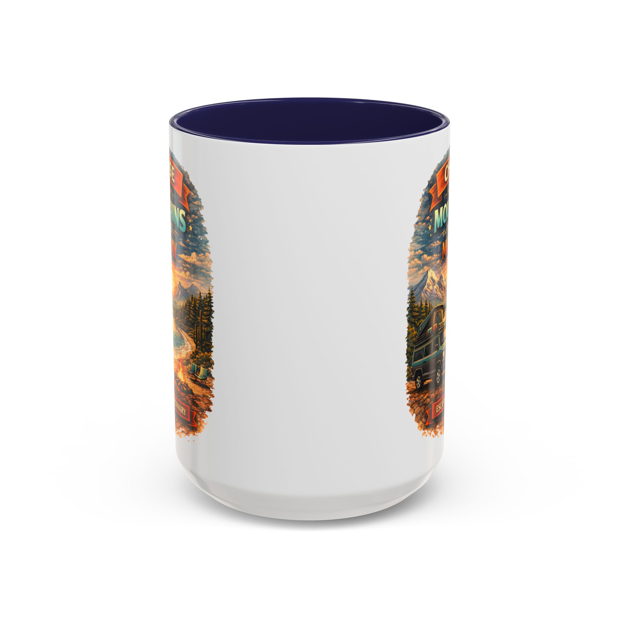 2453374837167994373_2048.jpeg Accent Coffee Mug (11, 15oz) — "Choose The Mountens" Design Scenic-Line