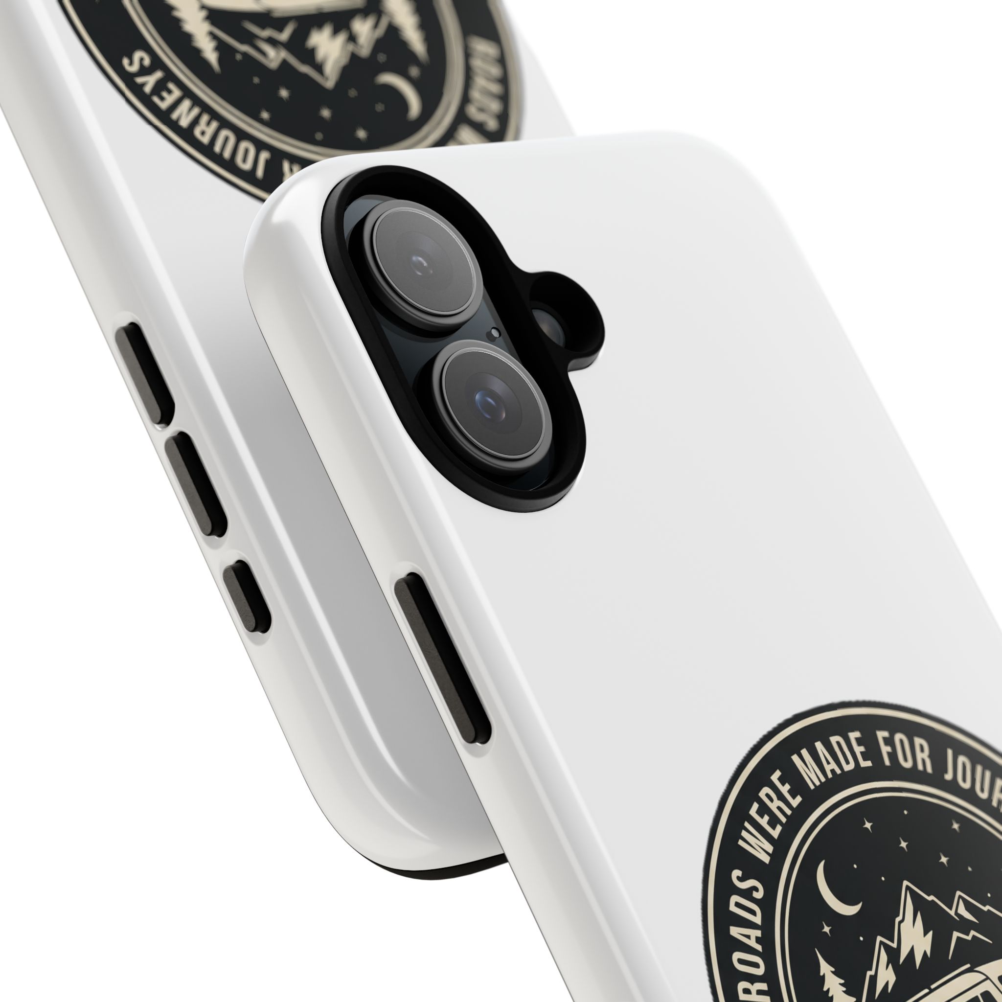 Phone Case — "ROAD WHERE MADE FOR JOURNEYS-NOT DESTINATIONS" Camper Van Design