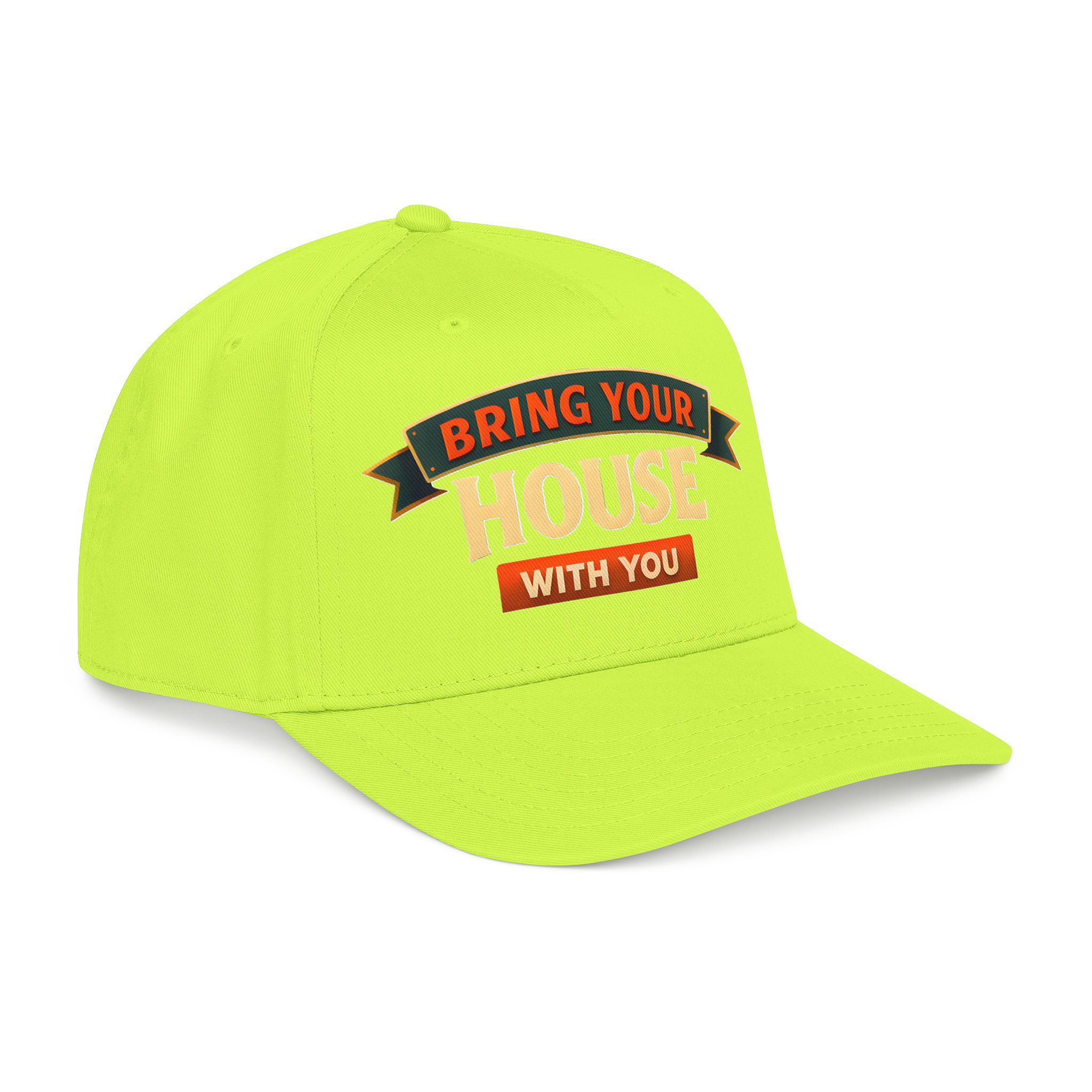 Baseball Cap - "Bring Your House With You" Design Scenic-Line