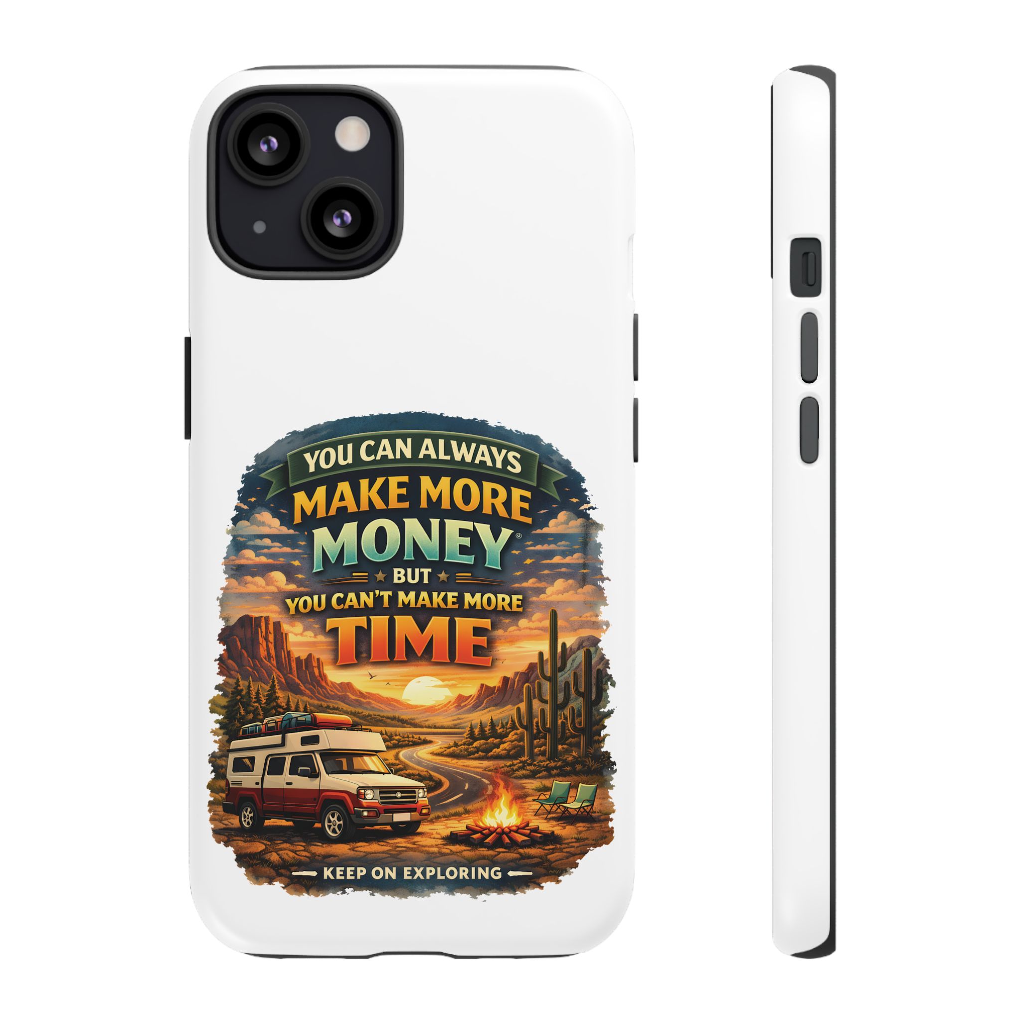 Phone Case — "You Can Always Make Money" (Design Scenic-Line)
