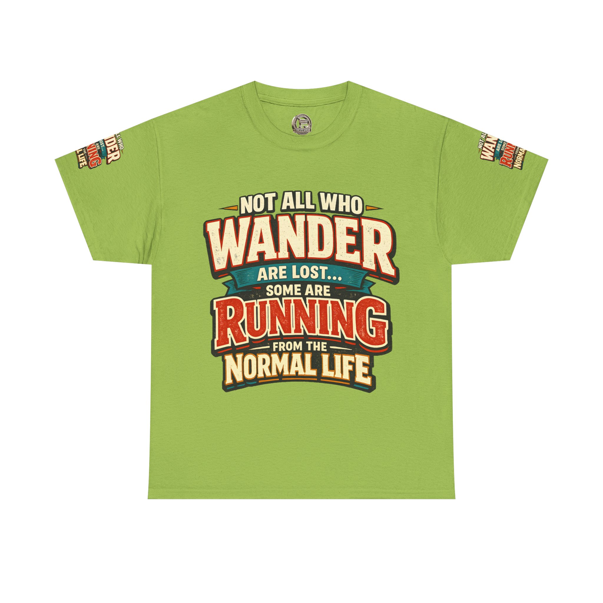2550714603807984880_2048.jpeg Unisex Heavy Cotton Tee — "Not All Who Wander Are Lost" Design F**K-Line