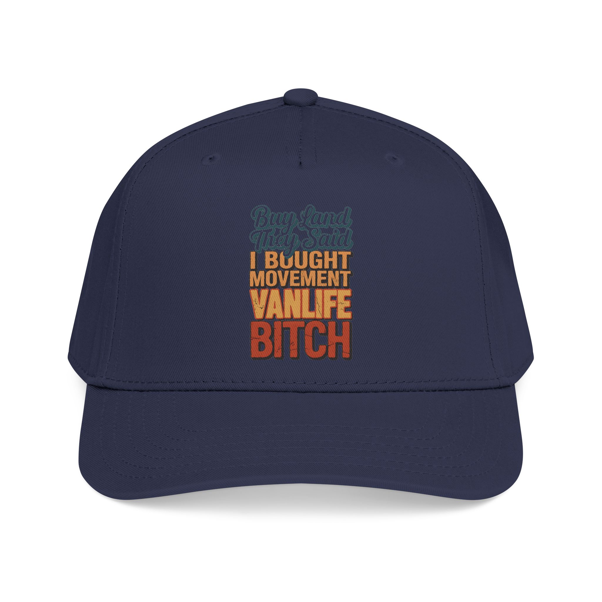 Baseball Cap - "Buy Land They Said" Design F**K-Line