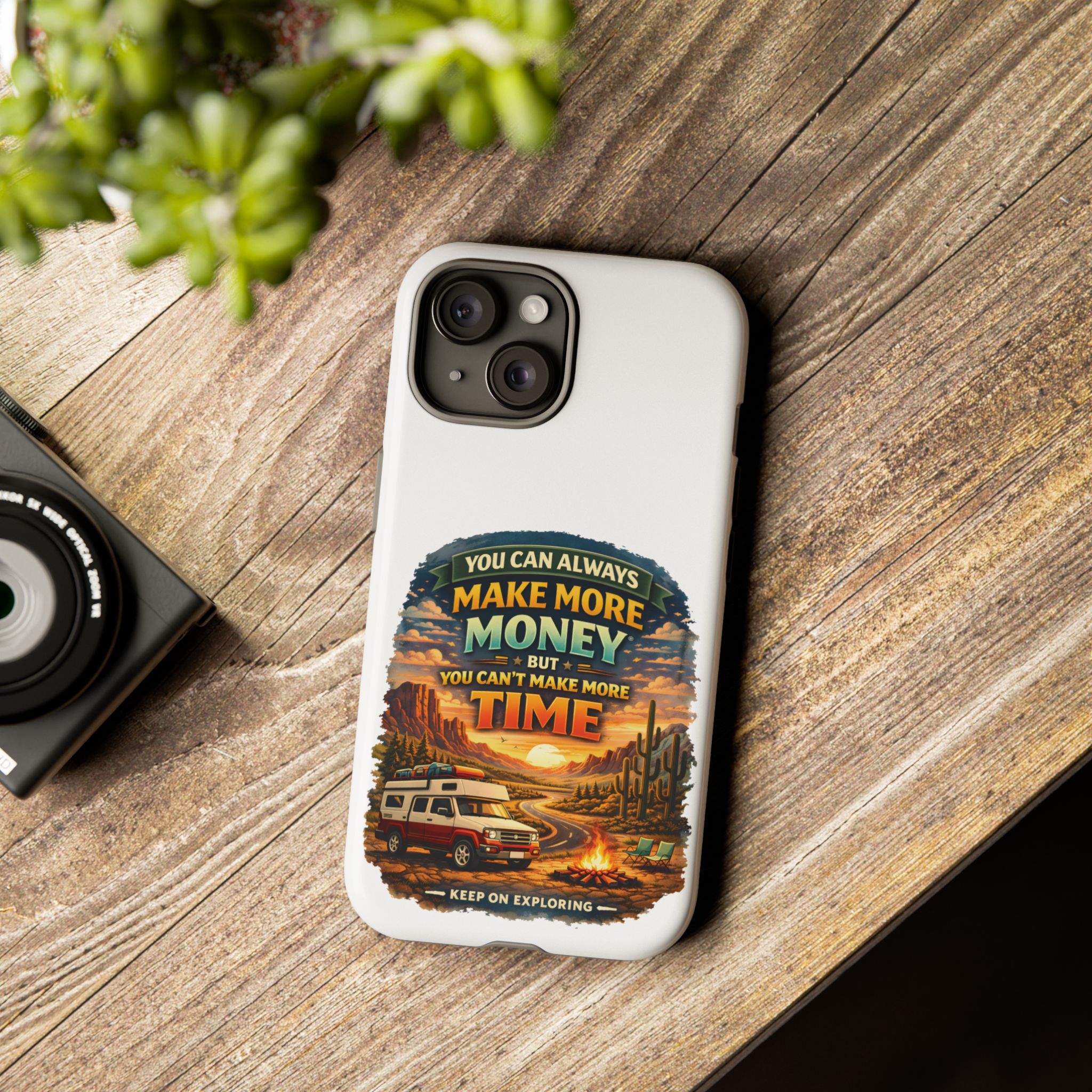 Phone Case — "You Can Always Make Money" (Design Scenic-Line)