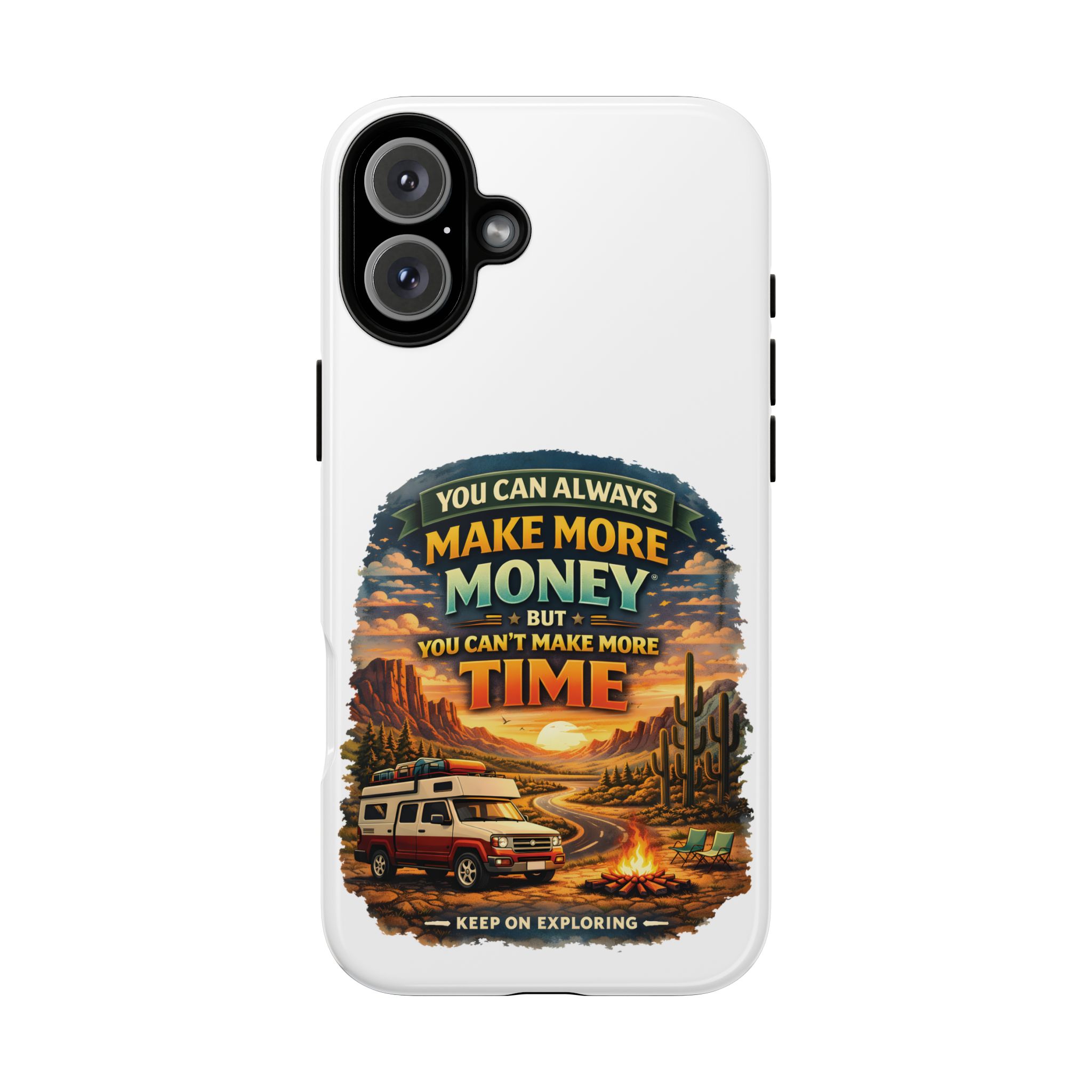 Phone Case — "You Can Always Make Money" (Design Scenic-Line)