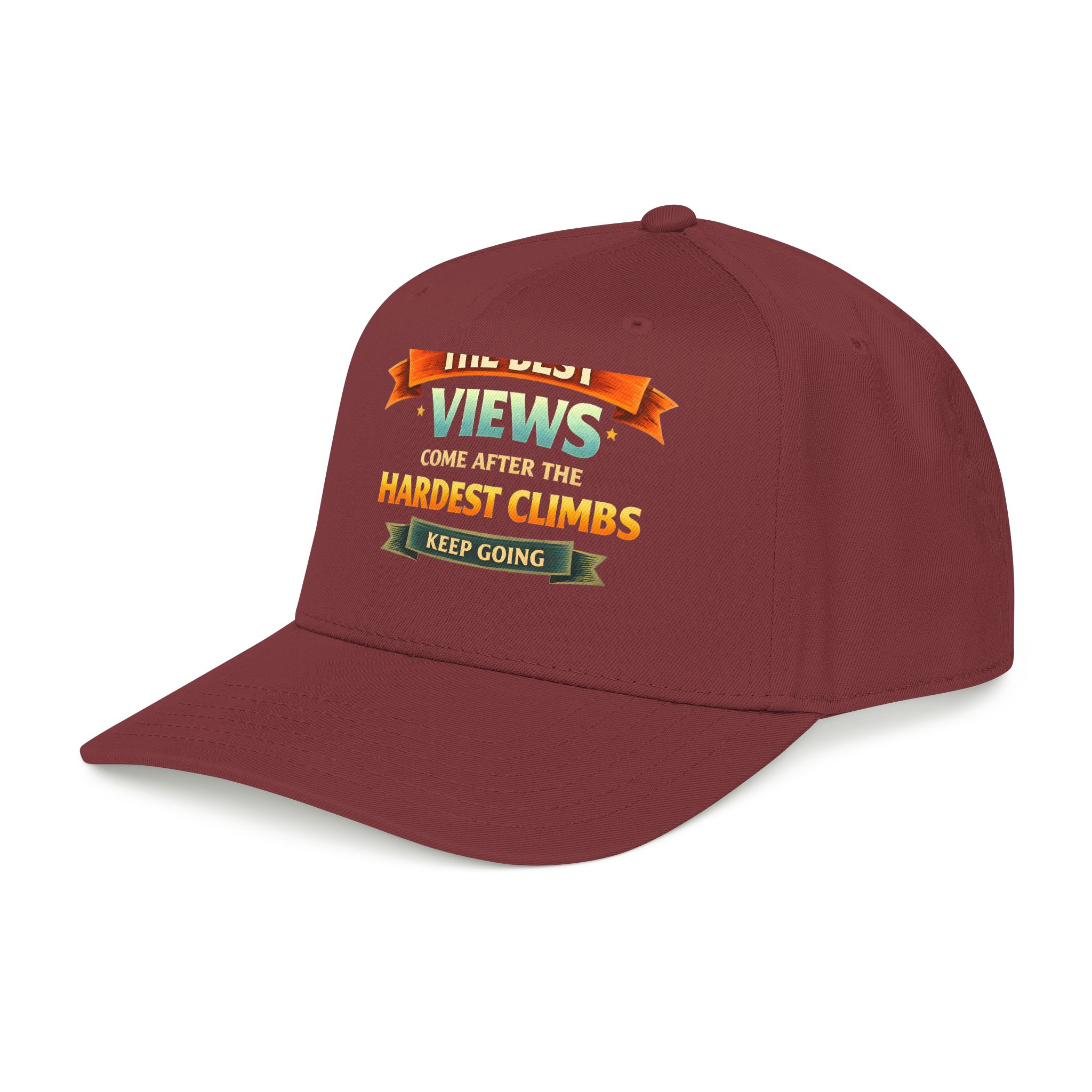 Baseball Cap - "The Best Views" Design Scenic-Line