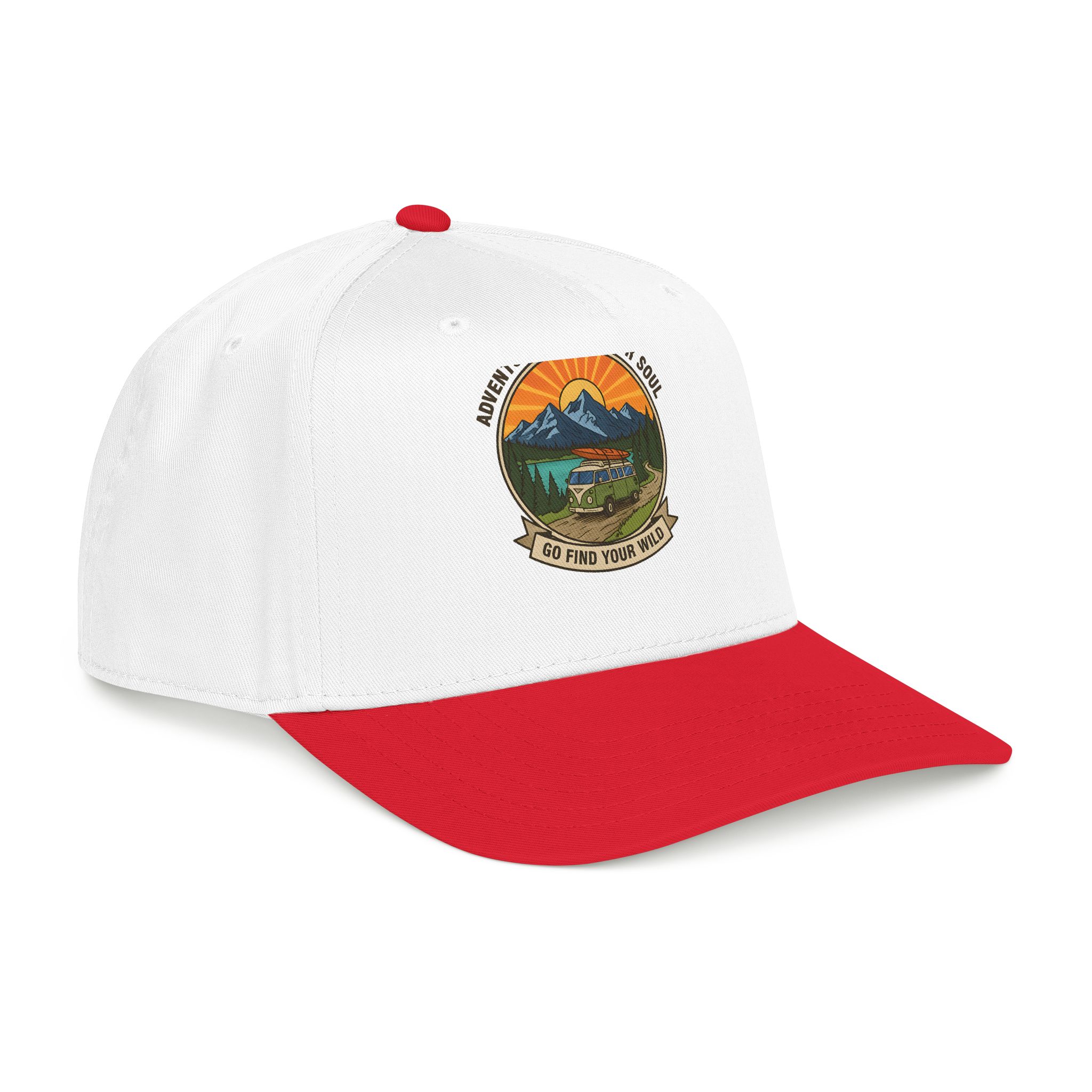 Baseball Cap — "Go Find Your Wild" Outdoor Patch