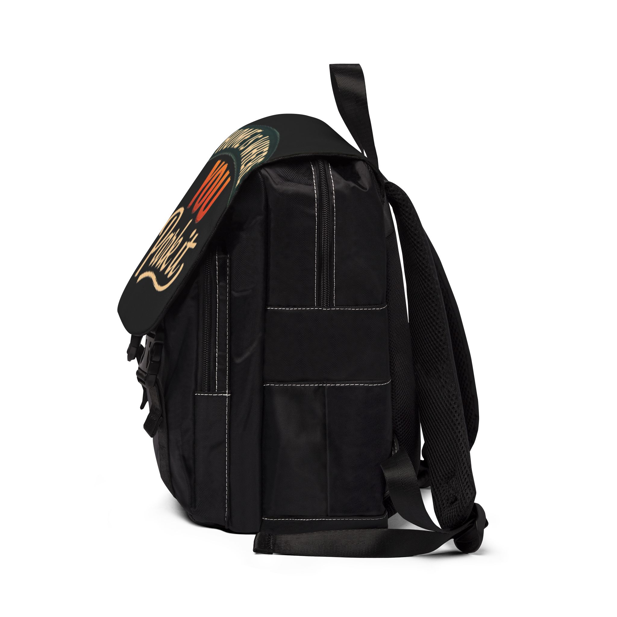 2751459573446300517_2048.jpeg Unisex Casual Shoulder Backpack—"Home is Where You Park It" Design Scenic-Line(Campervan)